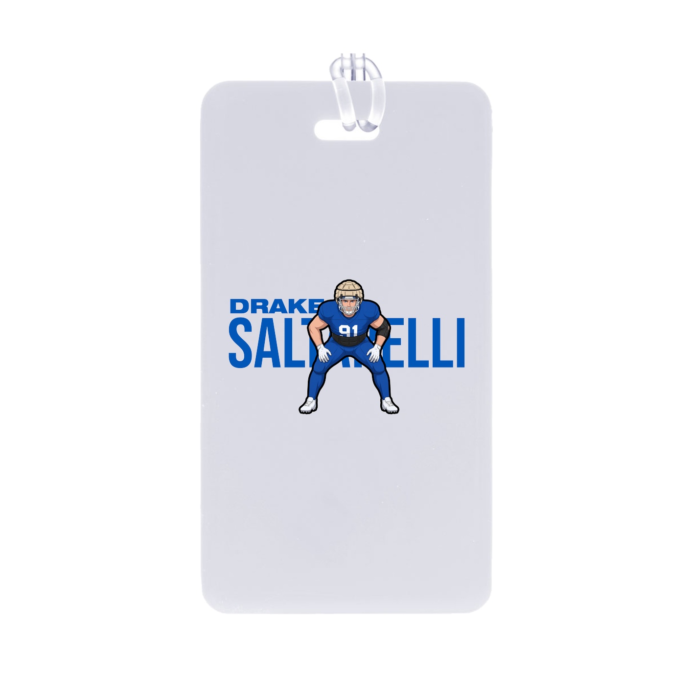 Bag Tag — Player Name in Classic
