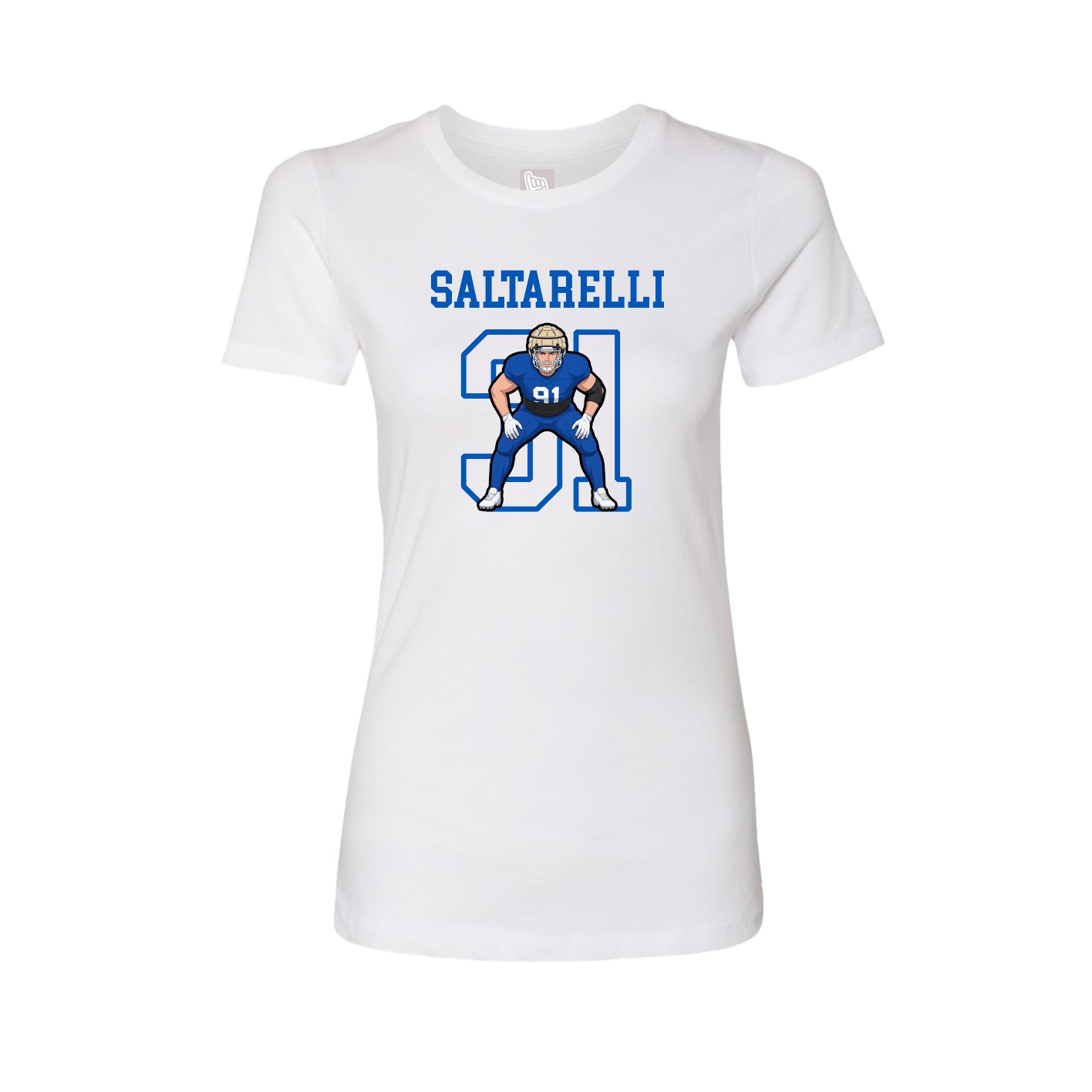 Fitted Women's Tee — Shirsey in White