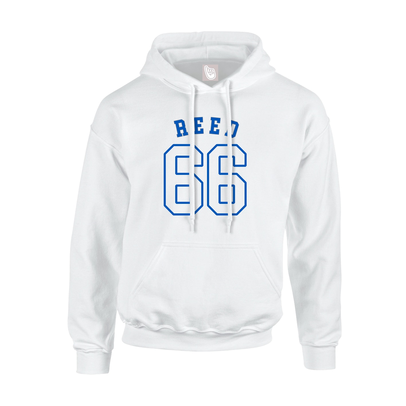 Hoodie — Shirsey Arch in White