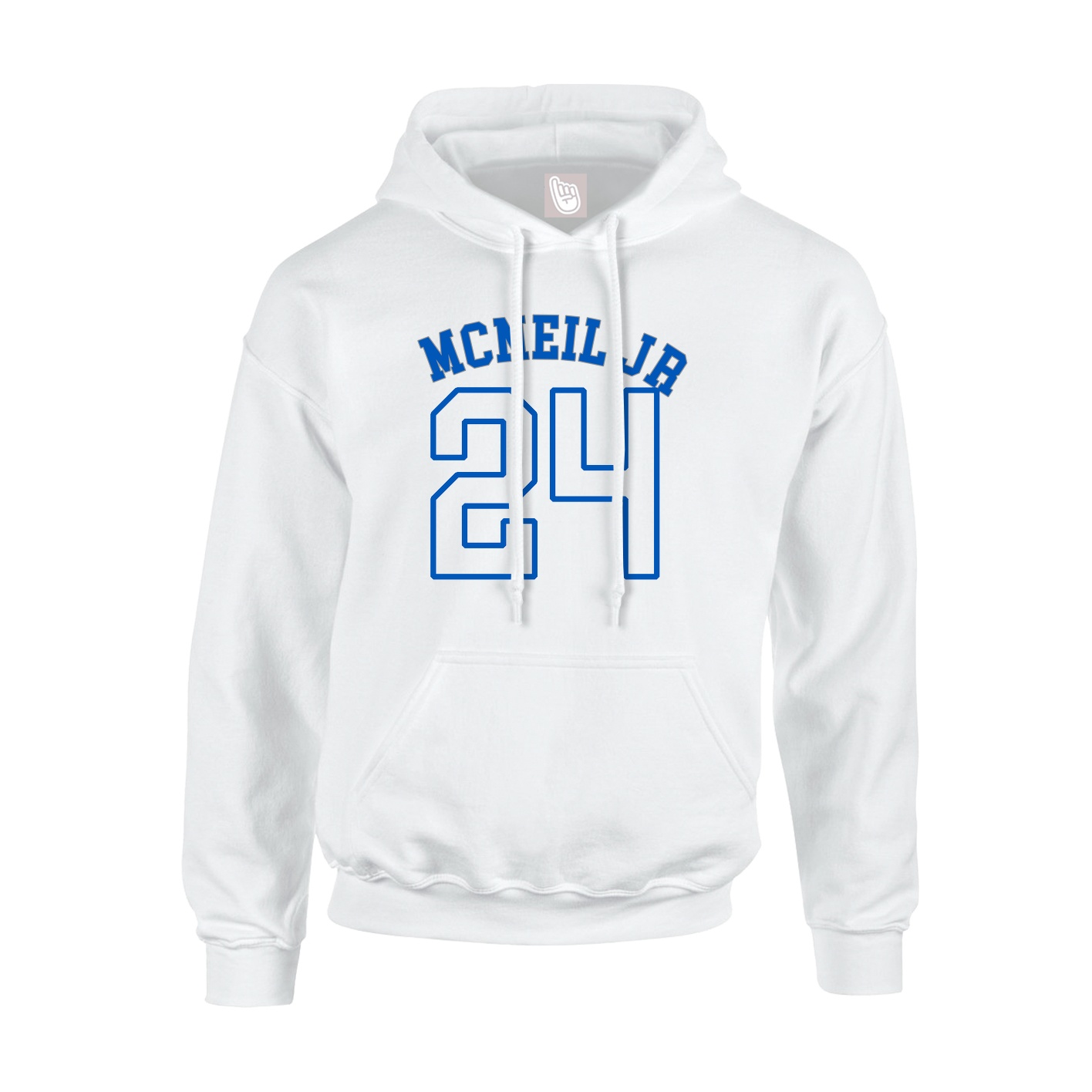 Hoodie — Shirsey Arch in White