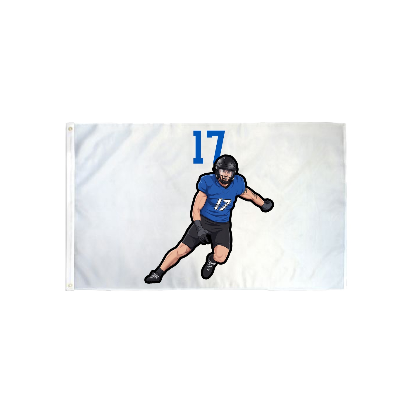 3x5 Flag — Number Top in Classic