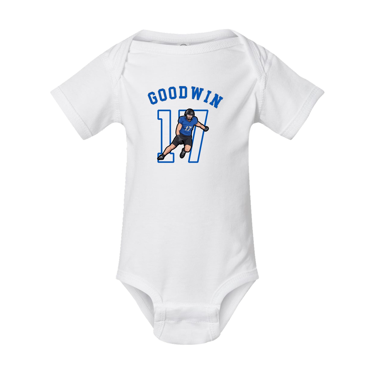 Baby Onesie — Shirsey Arch in White