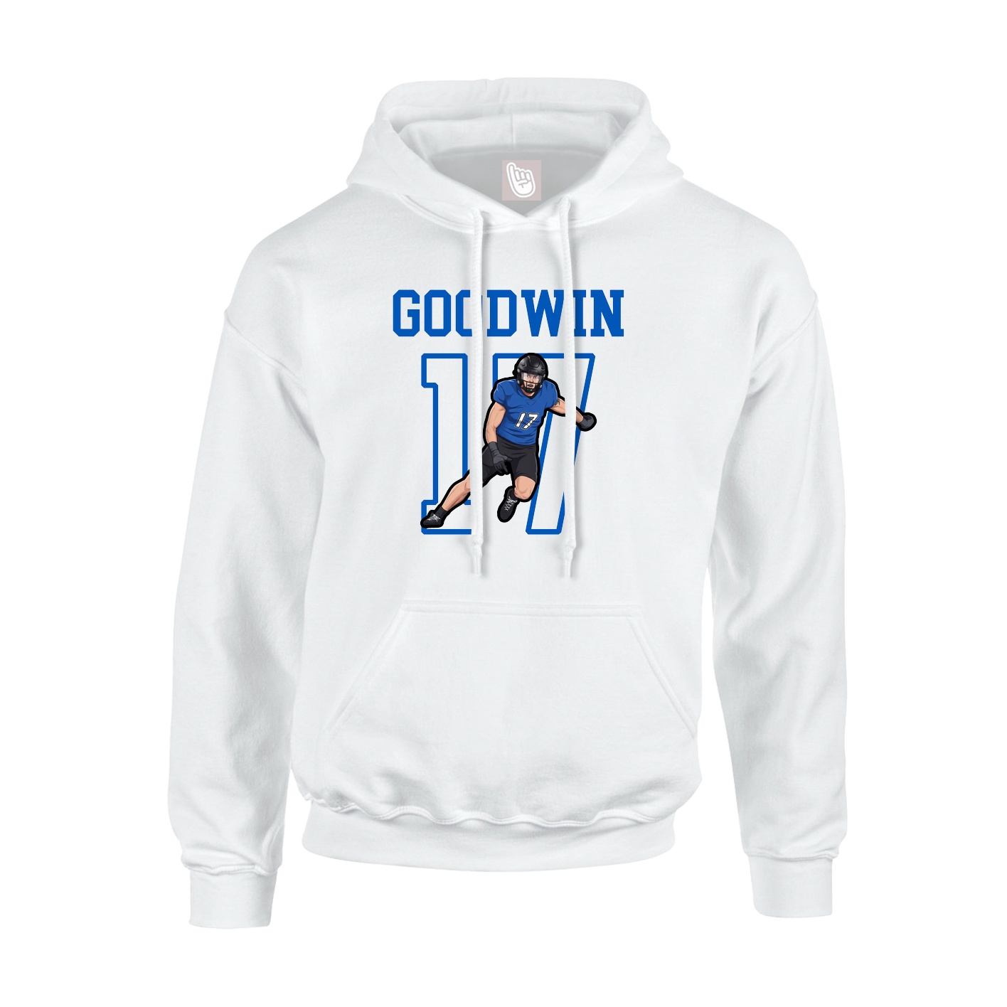 Youth Hoodie — Shirsey in White