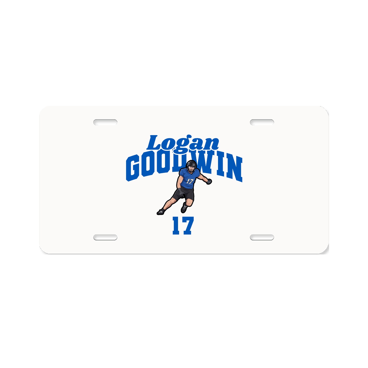License Plate — Signature Arch in Classic