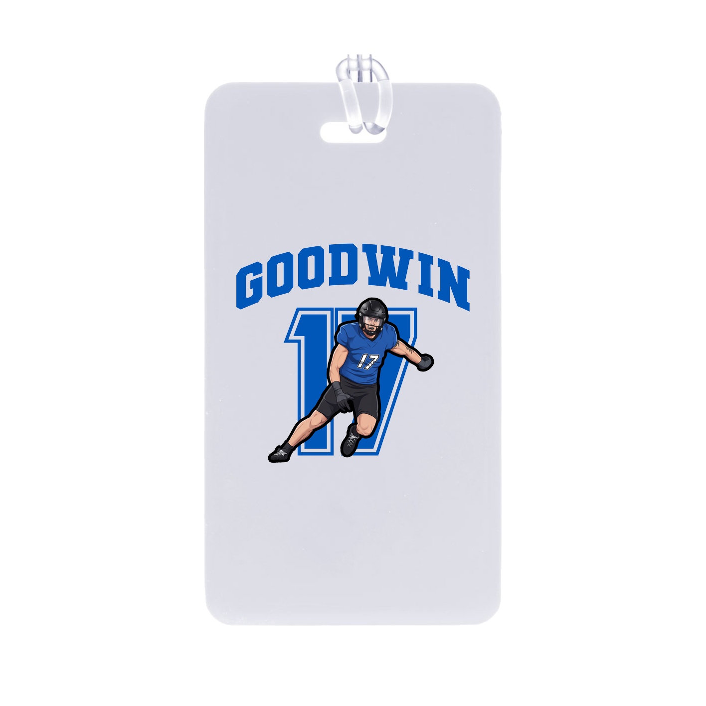 Bag Tag — Number in Classic