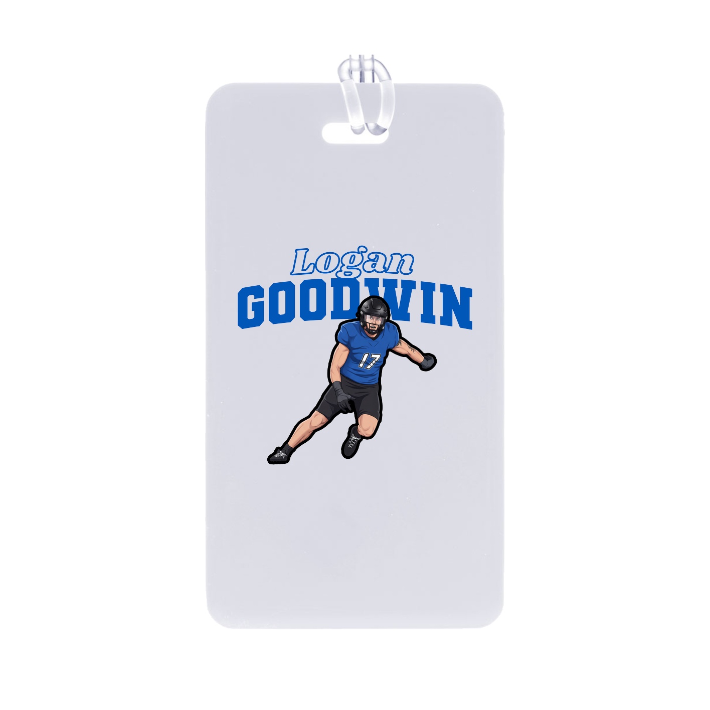 Bag Tag — Name Arch in Classic
