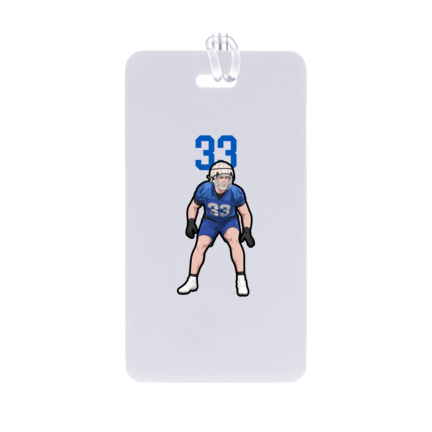 Bag Tag — Number Top in Classic