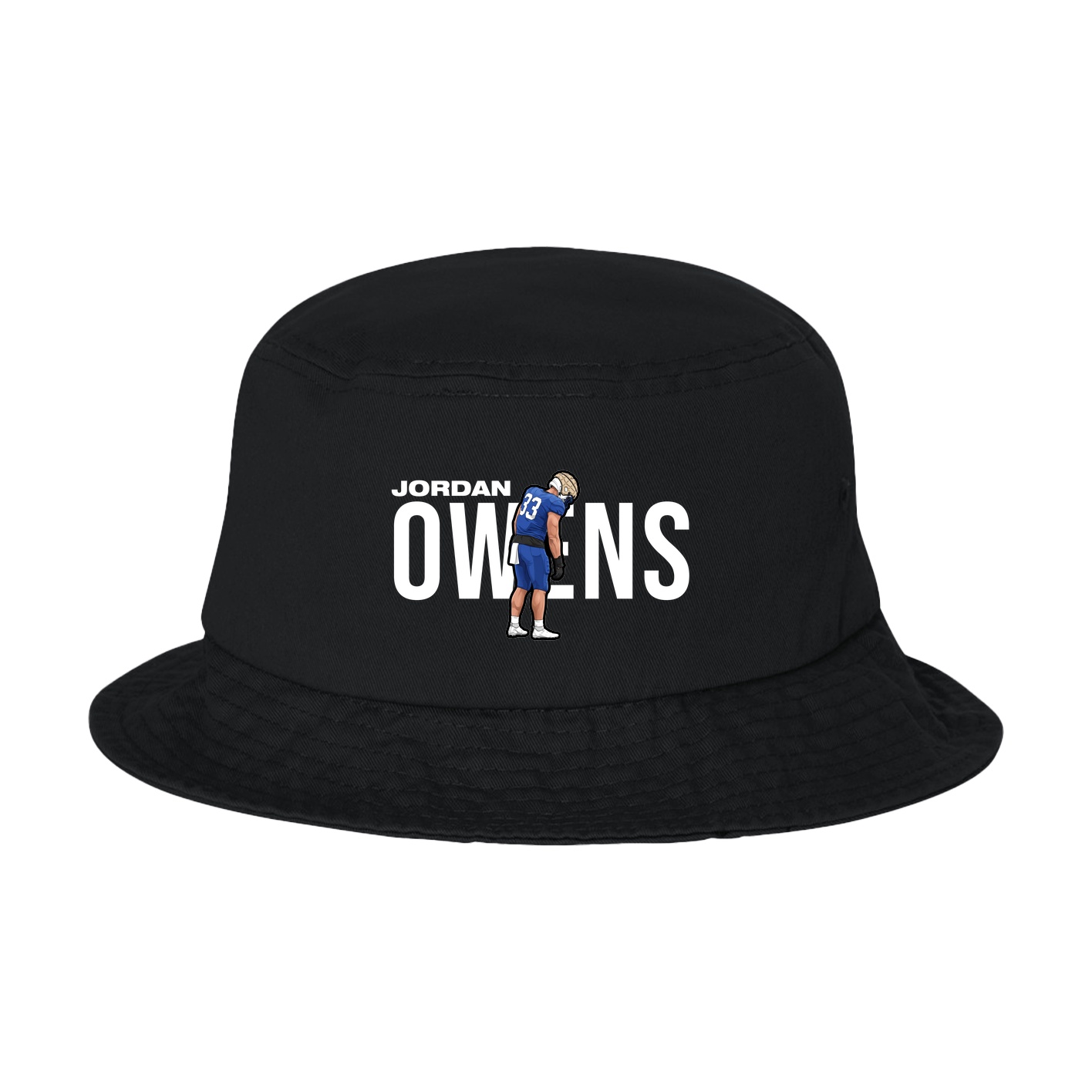 Bucket Cap — Player Name in Black