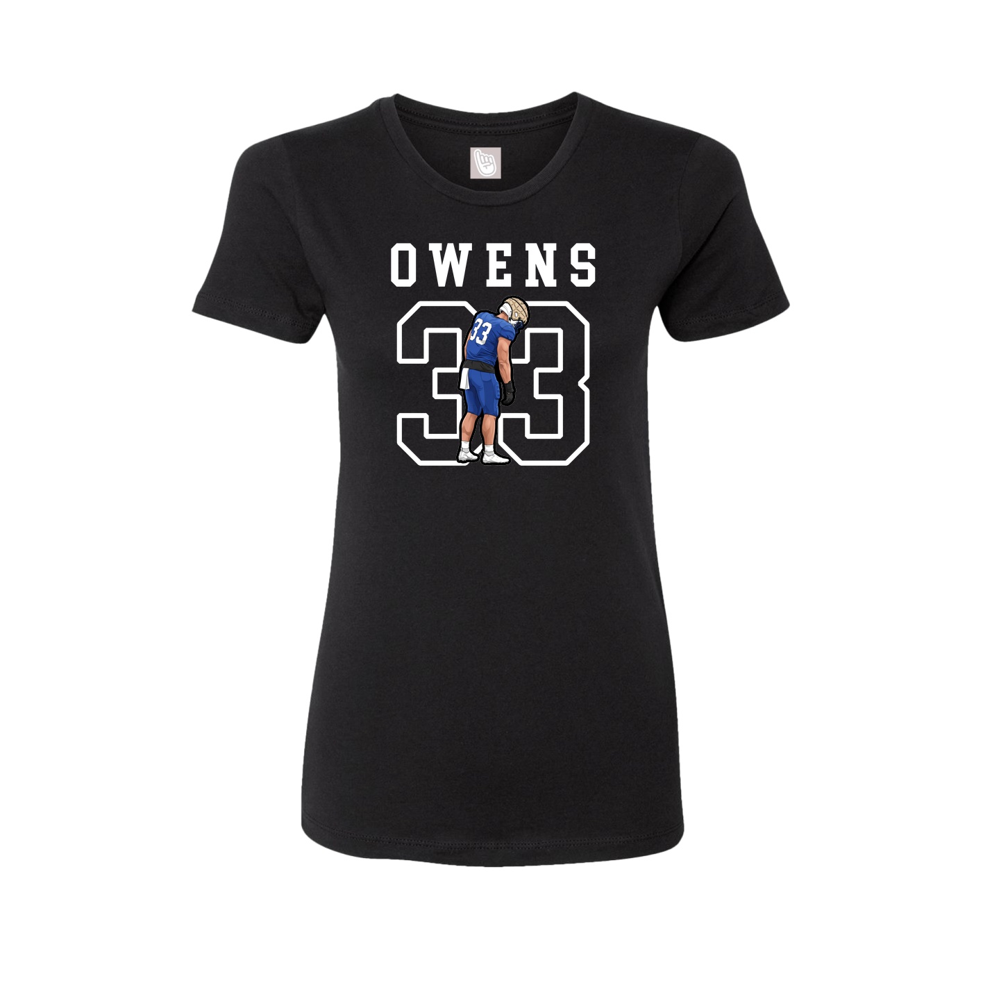 Fitted Women's Tee — Shirsey in Black