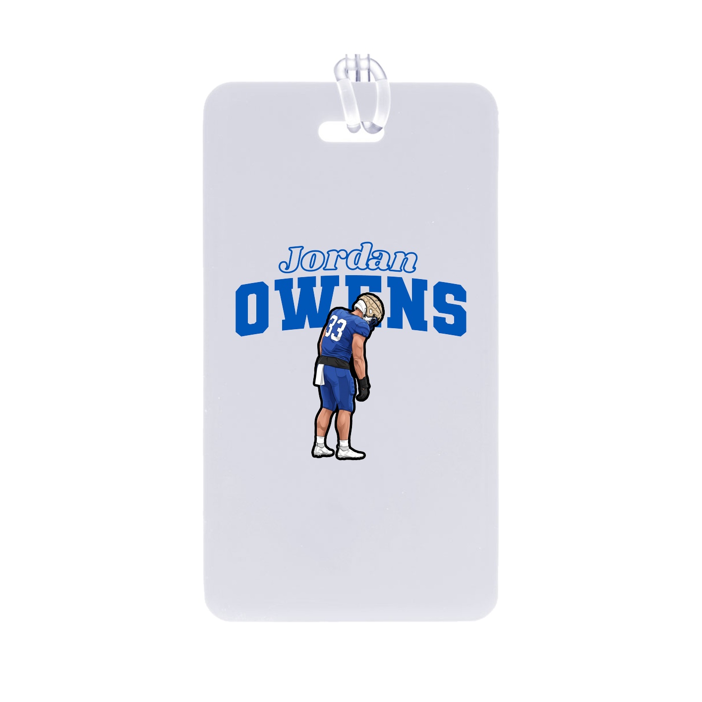 Bag Tag — Name Arch in Classic