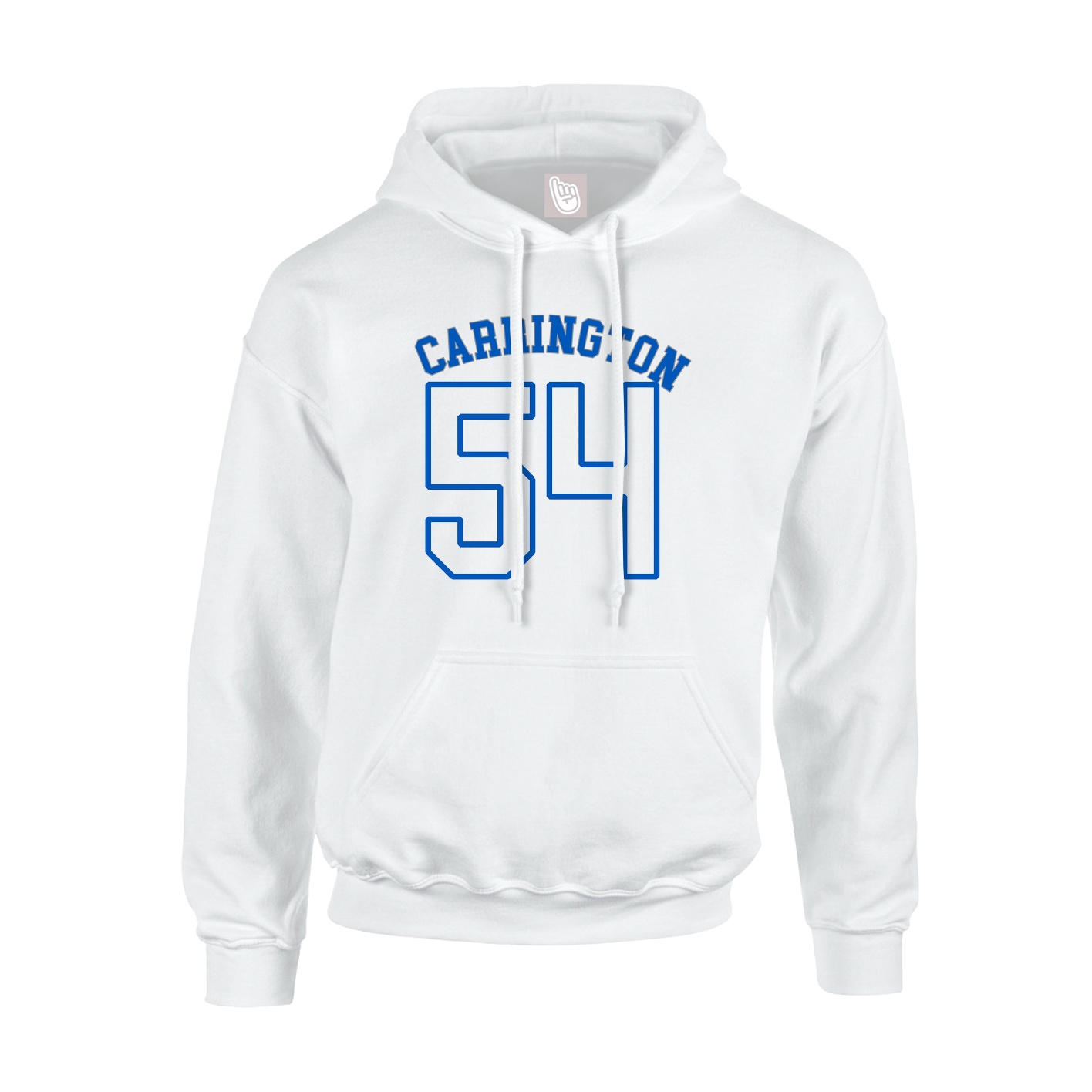 Hoodie — Shirsey Arch in White