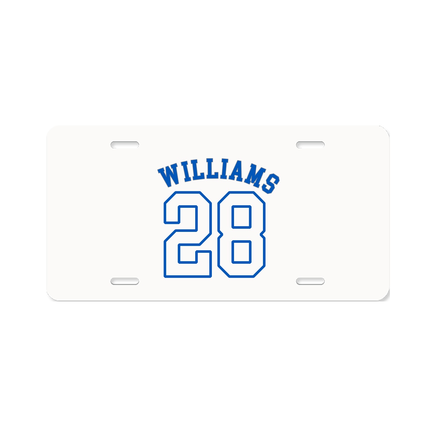 License Plate — Shirsey Arch in Classic