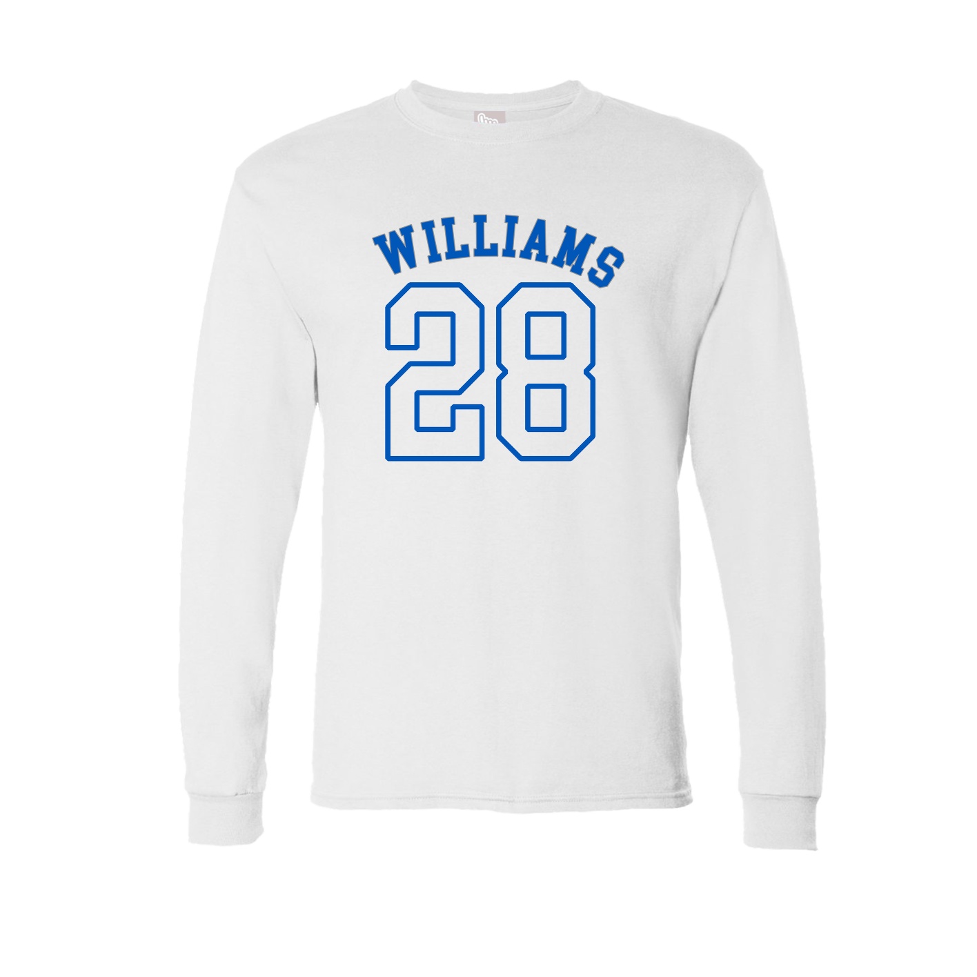 Long Sleeve Tee — Shirsey Arch in White