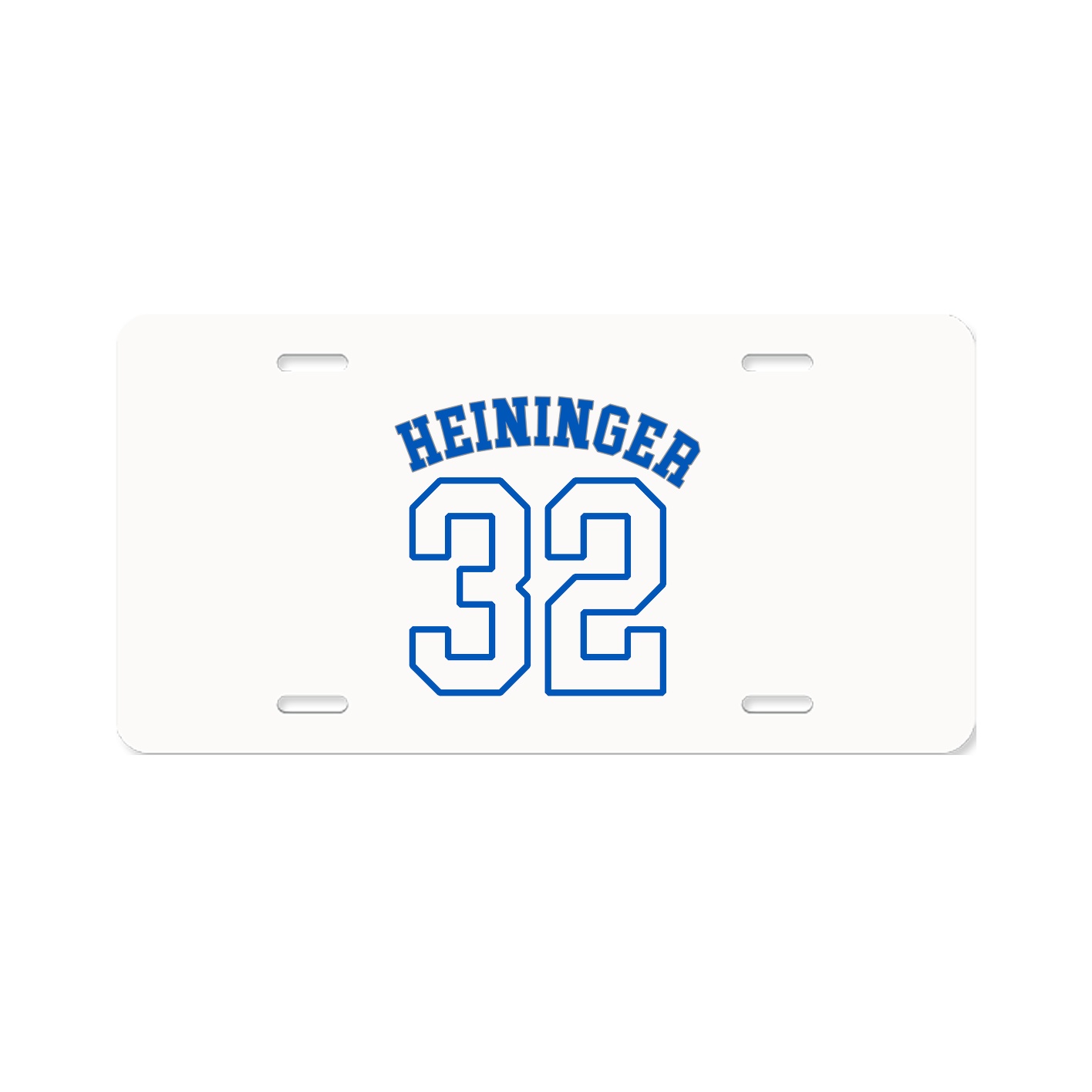 License Plate — Shirsey Arch in Classic