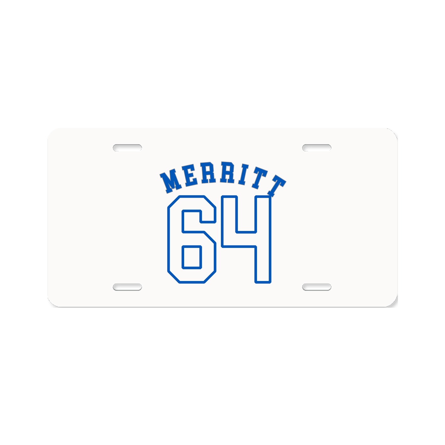 License Plate — Shirsey Arch in Classic