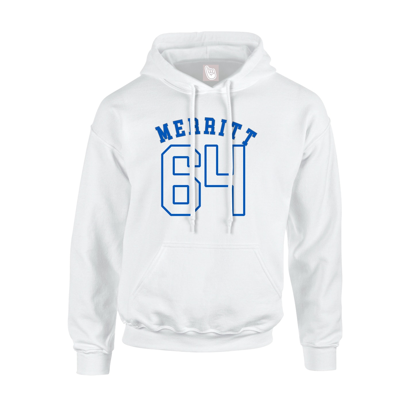 Hoodie — Shirsey Arch in White