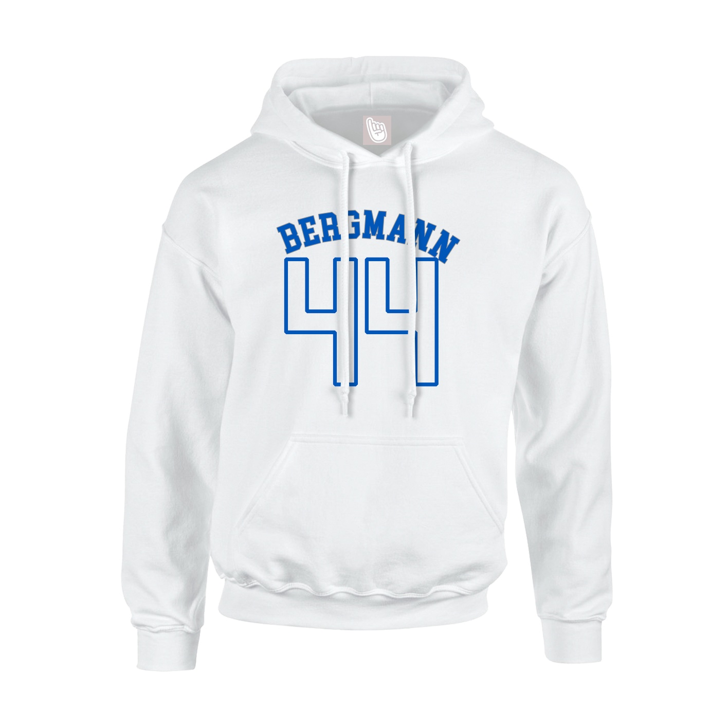 Hoodie — Shirsey Arch in White