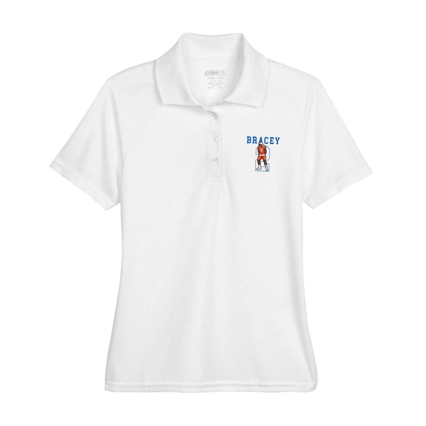 Womens Performance Polo — Shirsey in White
