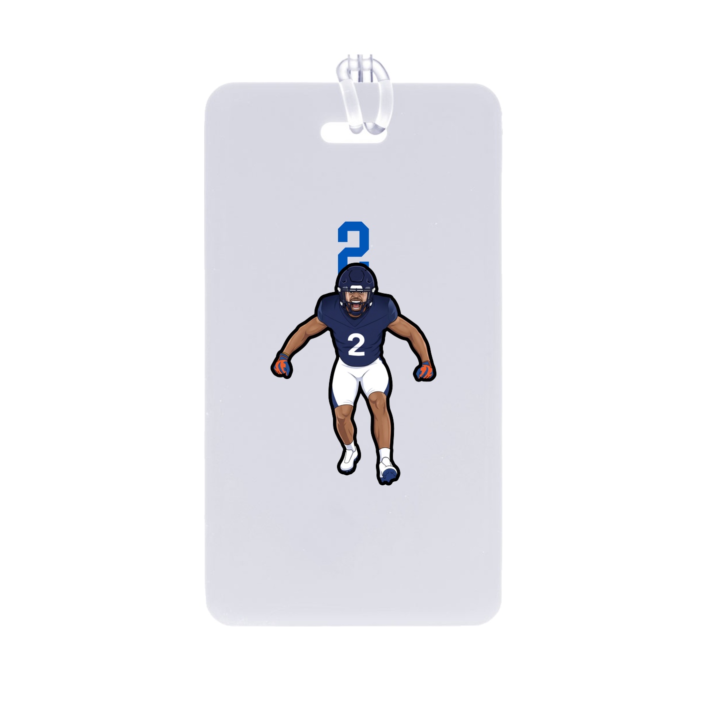 Bag Tag — Number Top in Classic
