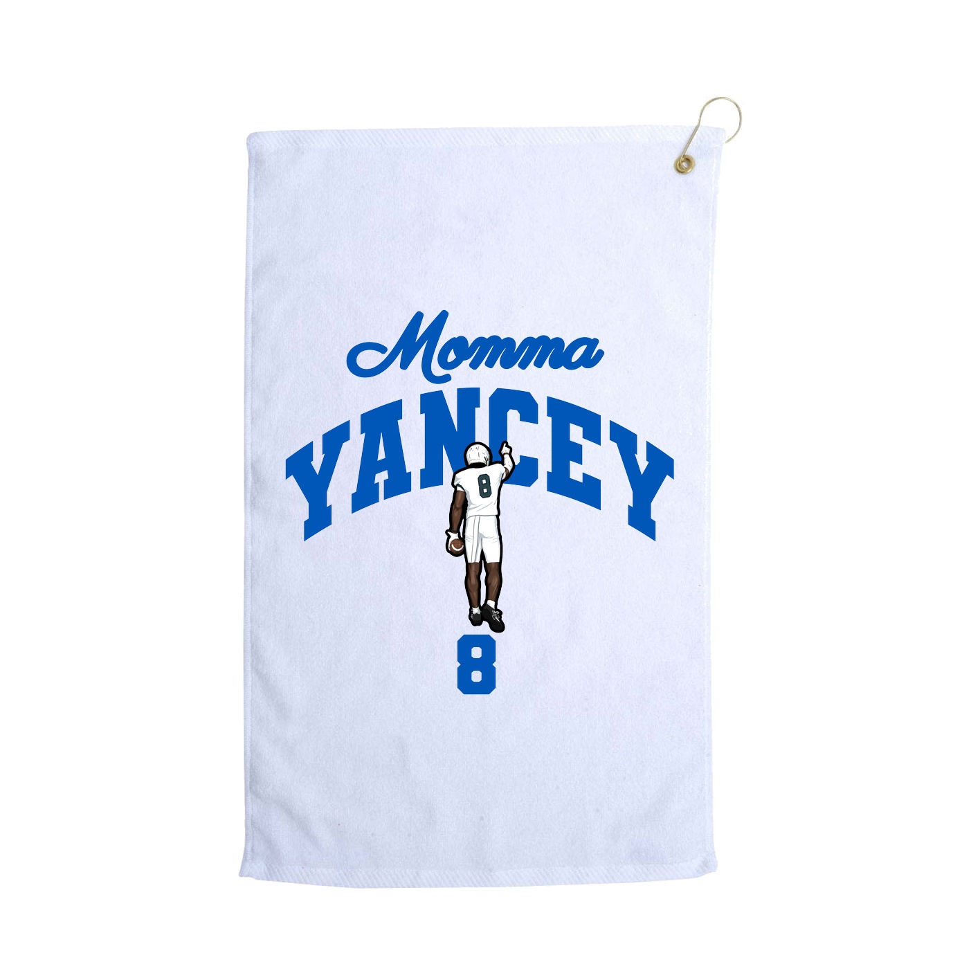 Golf Towel — Mothers Day Arch in White