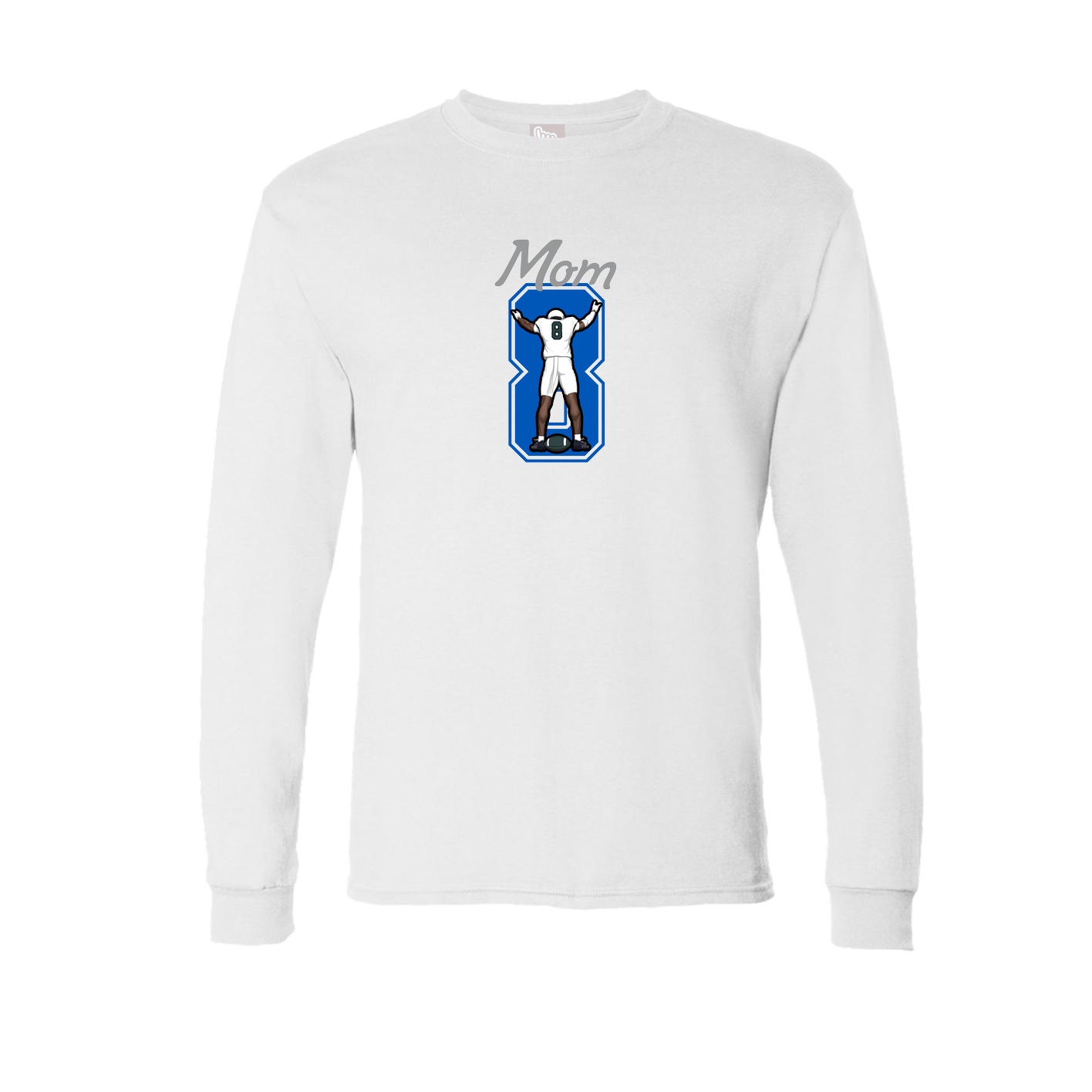 Long Sleeve Tee — Mothers Day Shirsey in White