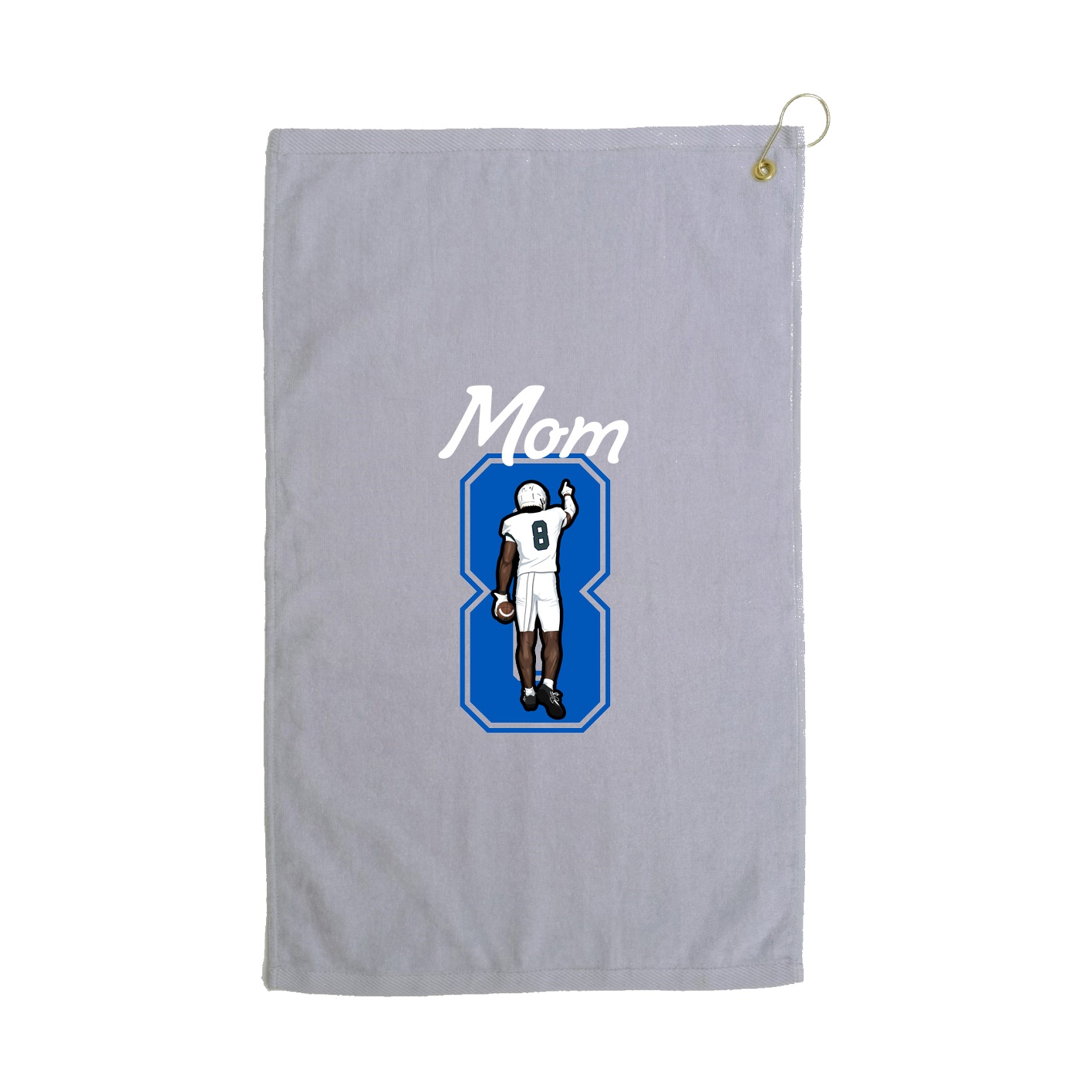 Golf Towel — Mothers Day Shirsey in Grey