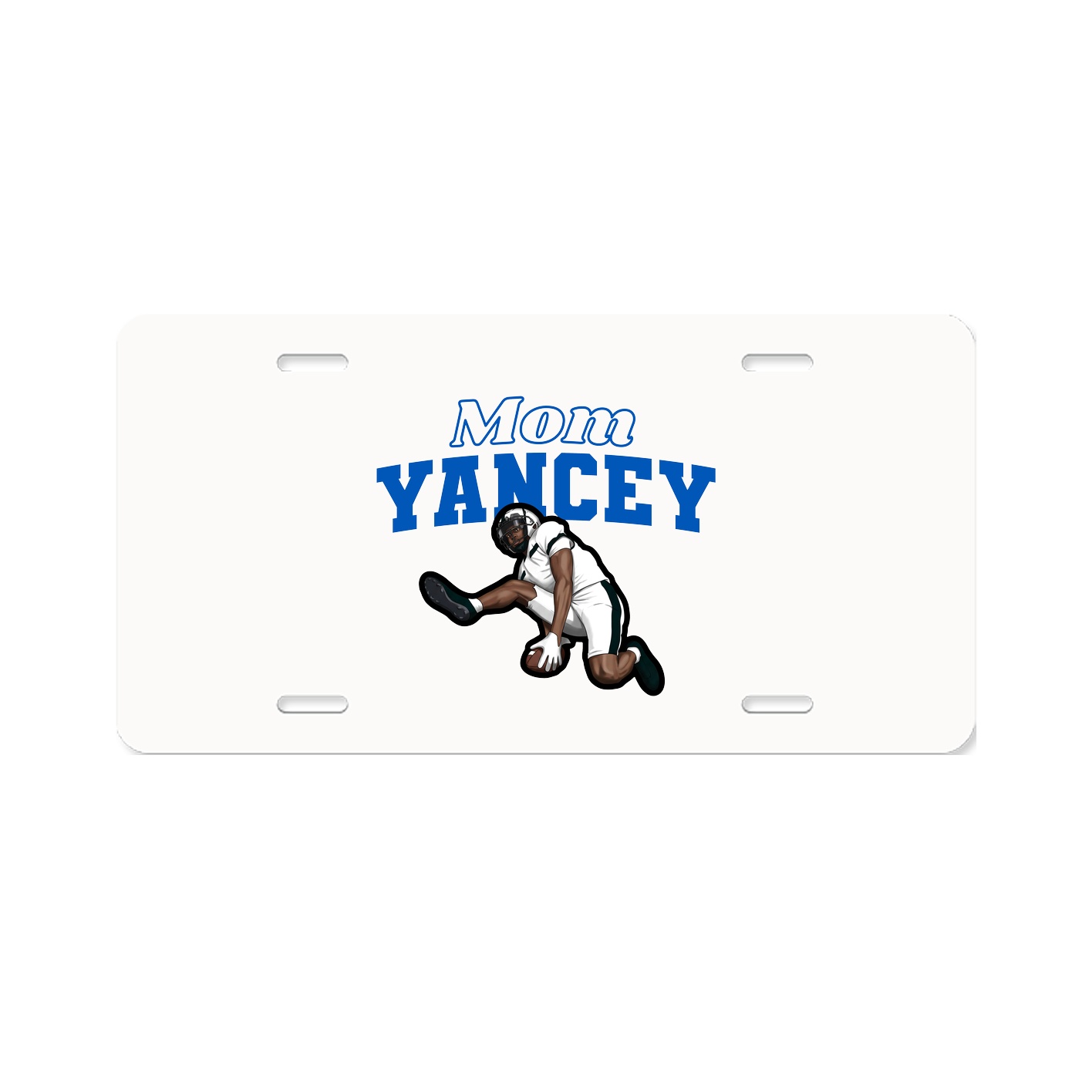 License Plate — Mothers Day Block in Classic