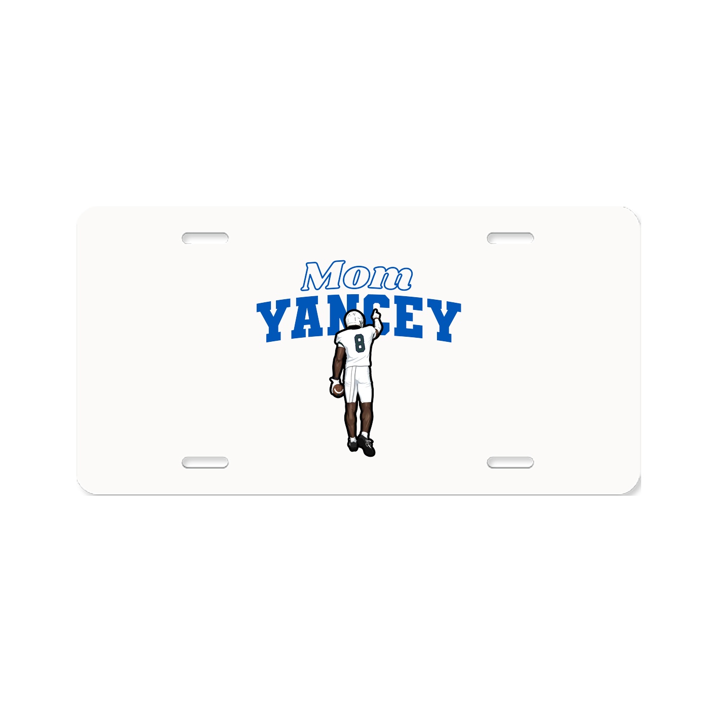 License Plate — Mothers Day Block in Classic