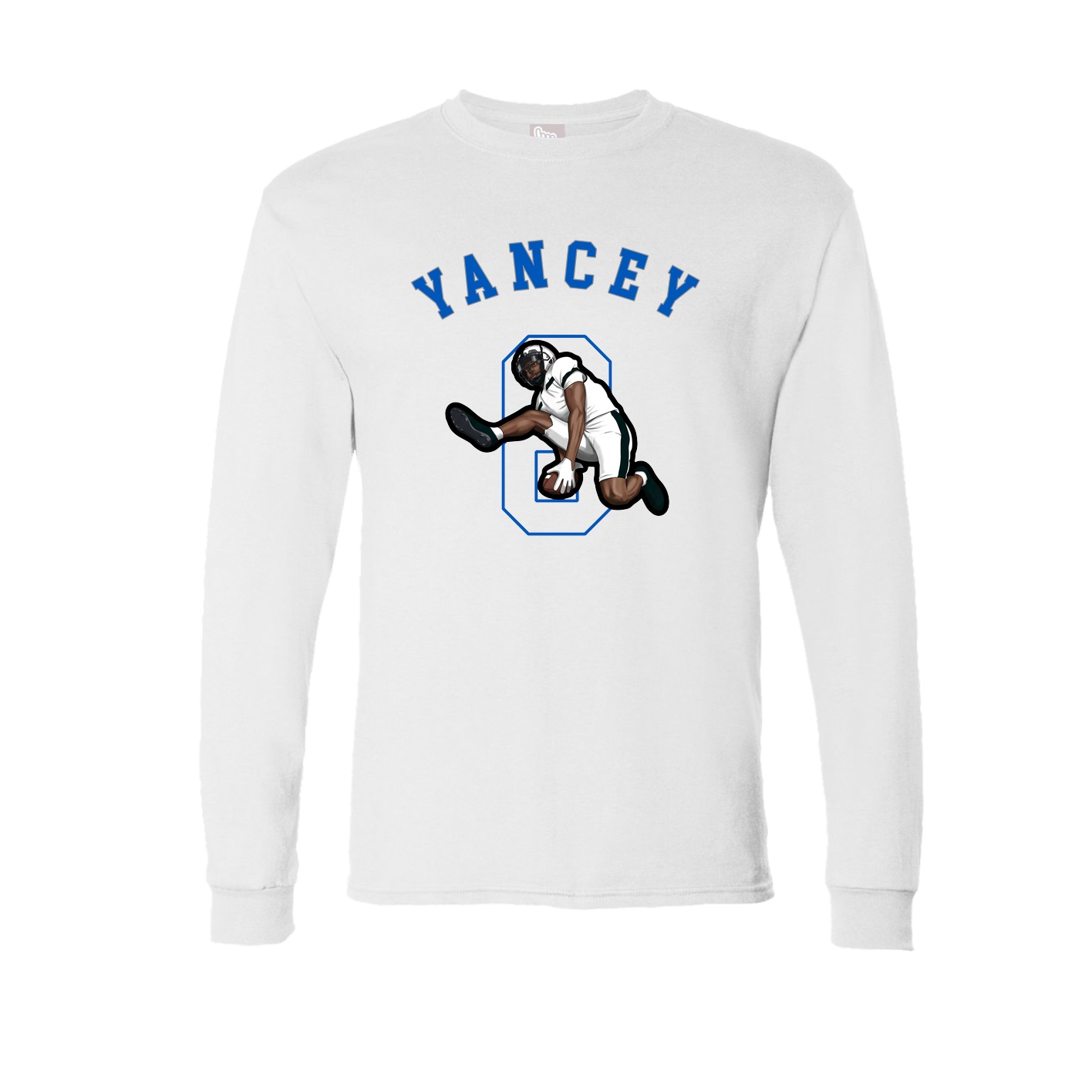 Long Sleeve Tee — Shirsey Arch in White