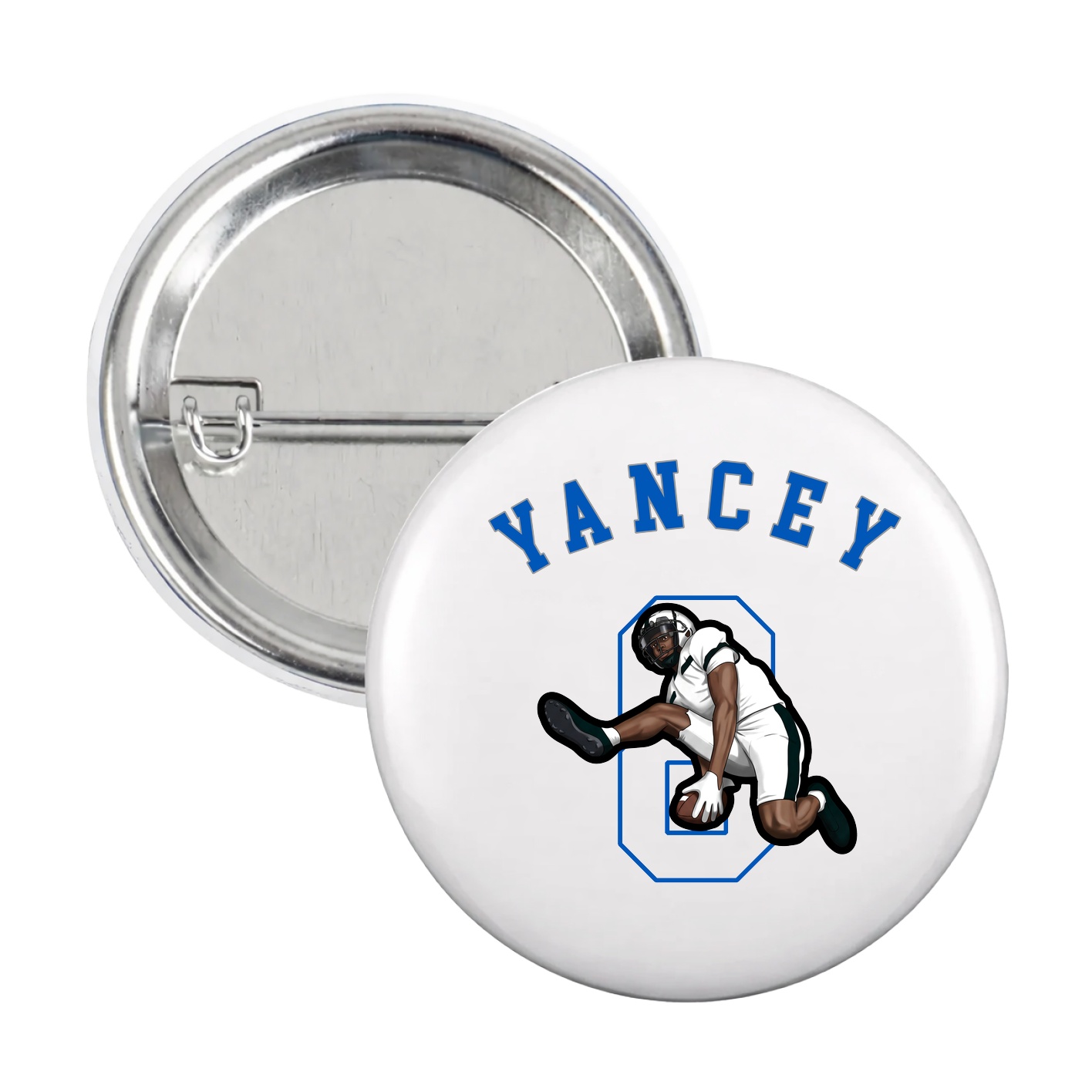 Game Day Button — Shirsey Arch in White