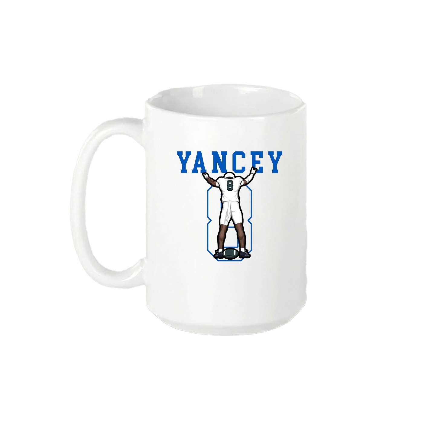 15oz Coffee Mug — Shirsey in White