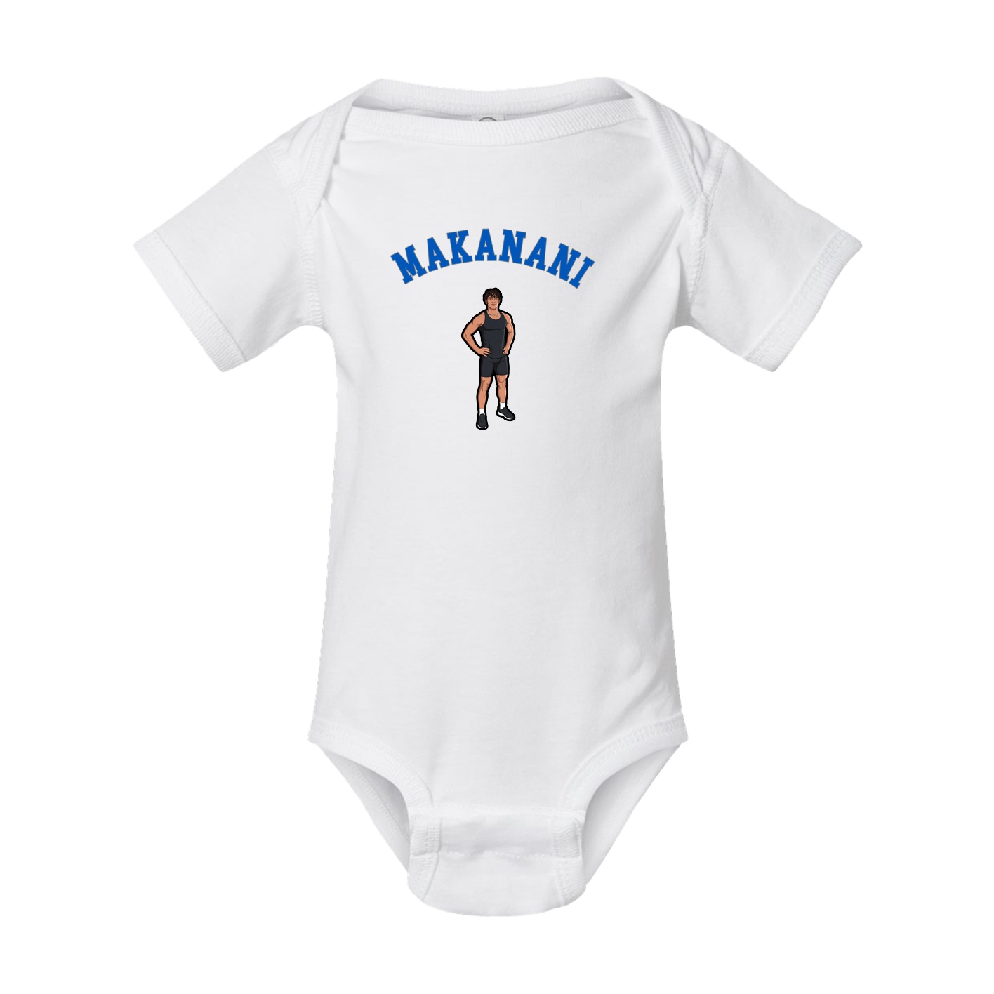 Baby Onesie — Shirsey Arch in White
