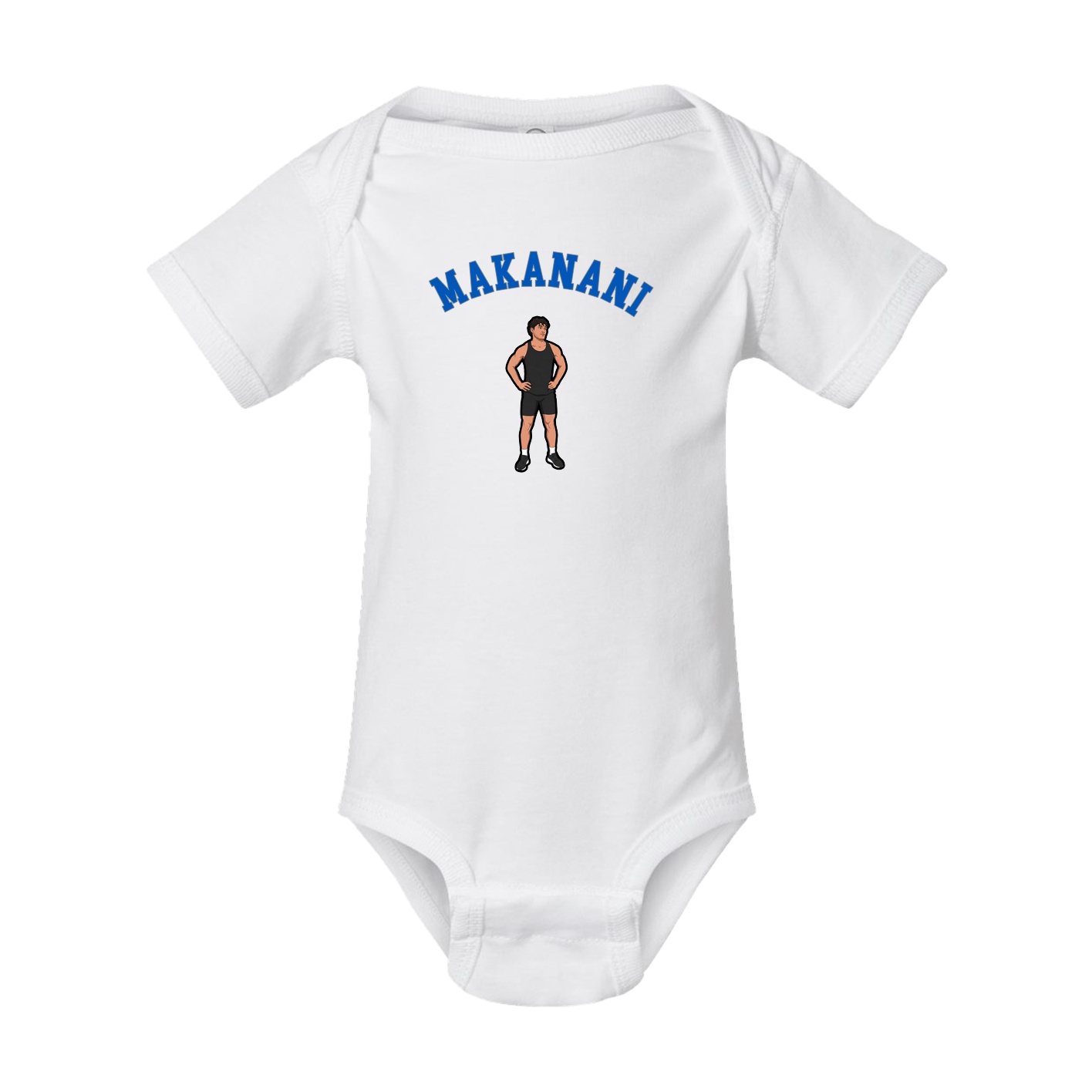 Baby Onesie — Shirsey Arch in White