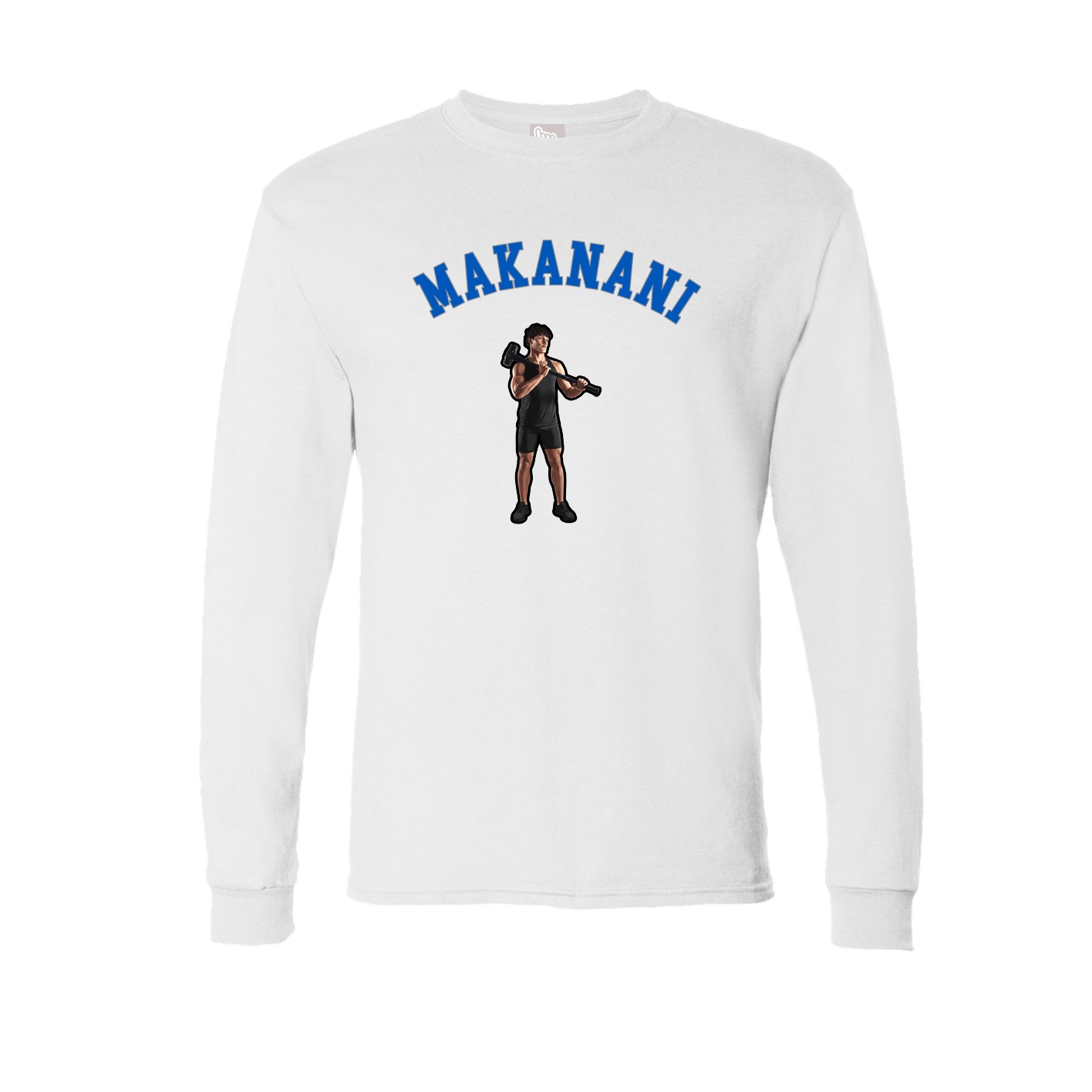 Long Sleeve Tee — Shirsey Arch in White