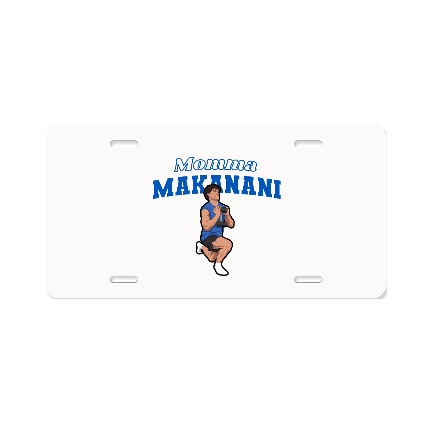 License Plate — Mothers Day Block in Classic