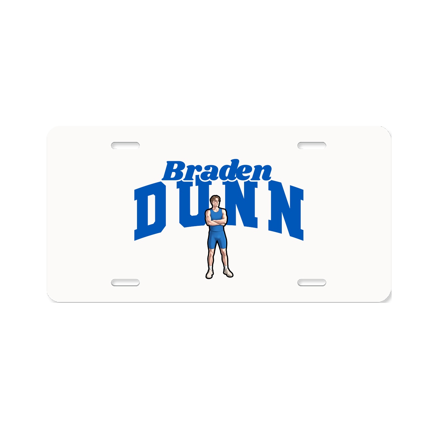 License Plate — Signature Arch in Classic