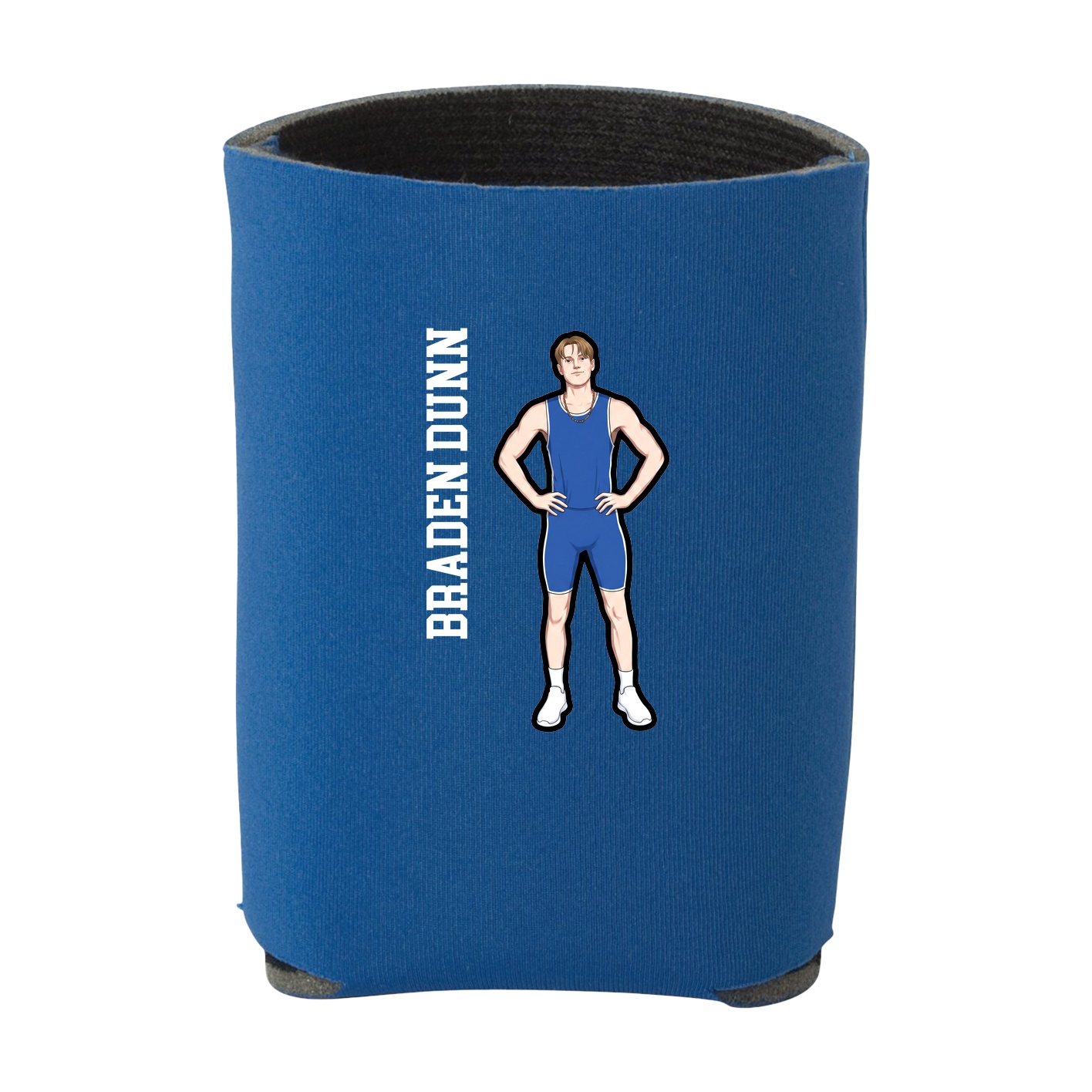 Can Holder — Name Vertical in Royal