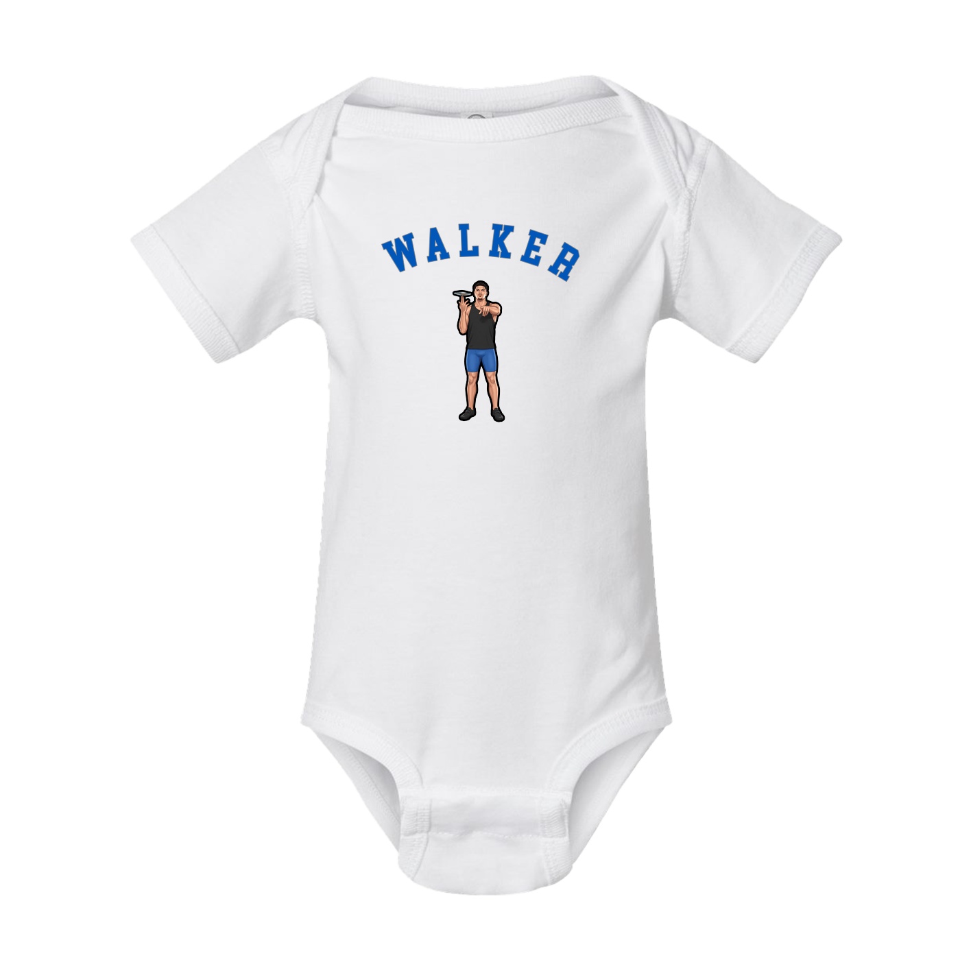 Baby Onesie — Shirsey Arch in White