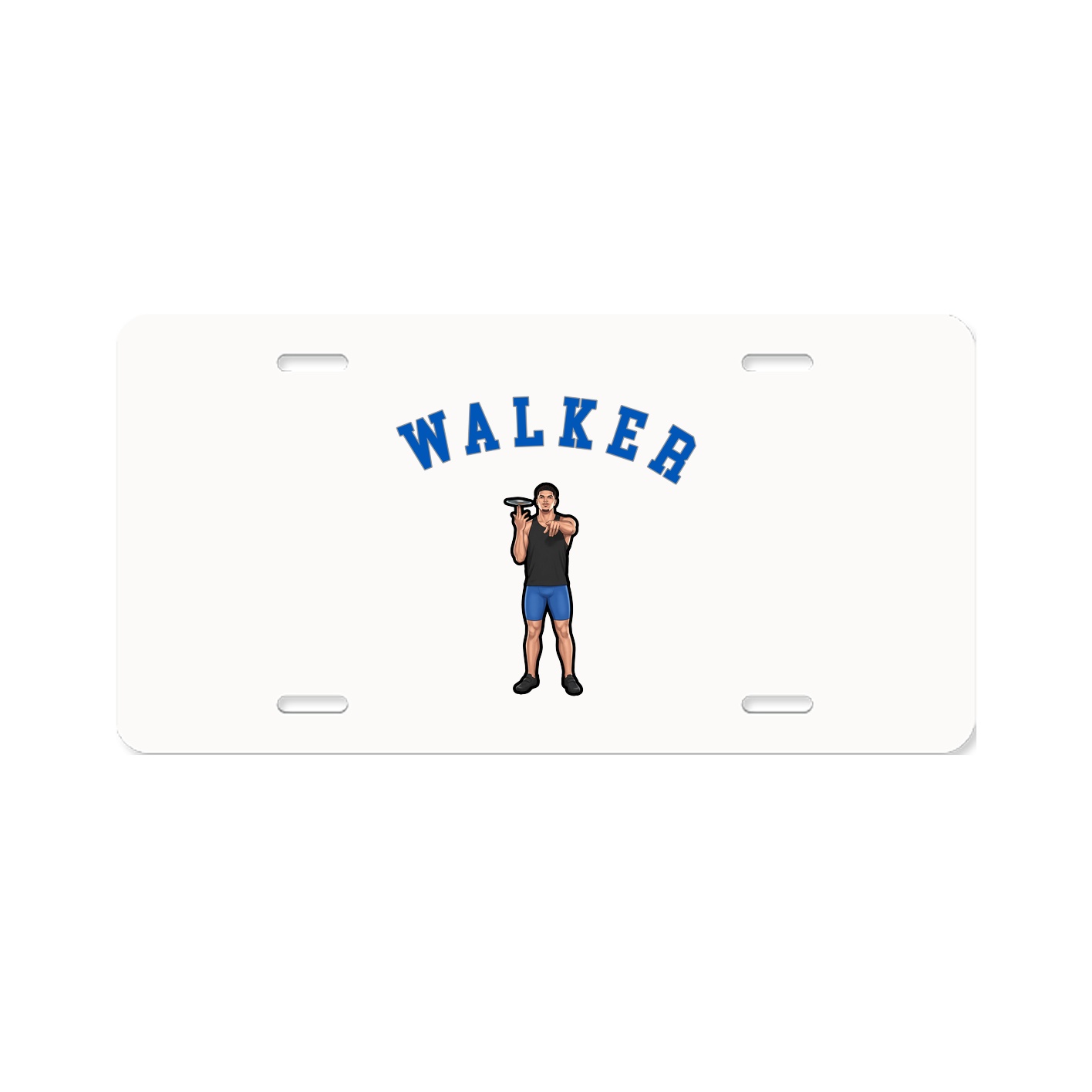 License Plate — Shirsey Arch in Classic