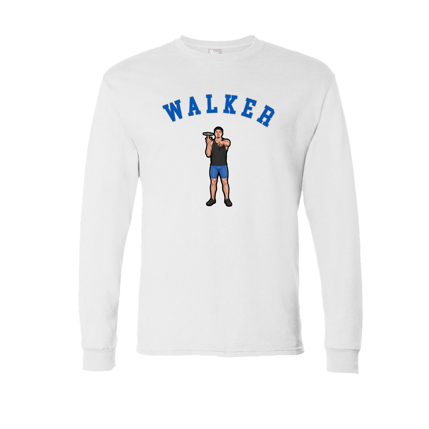 Long Sleeve Tee — Shirsey Arch in White