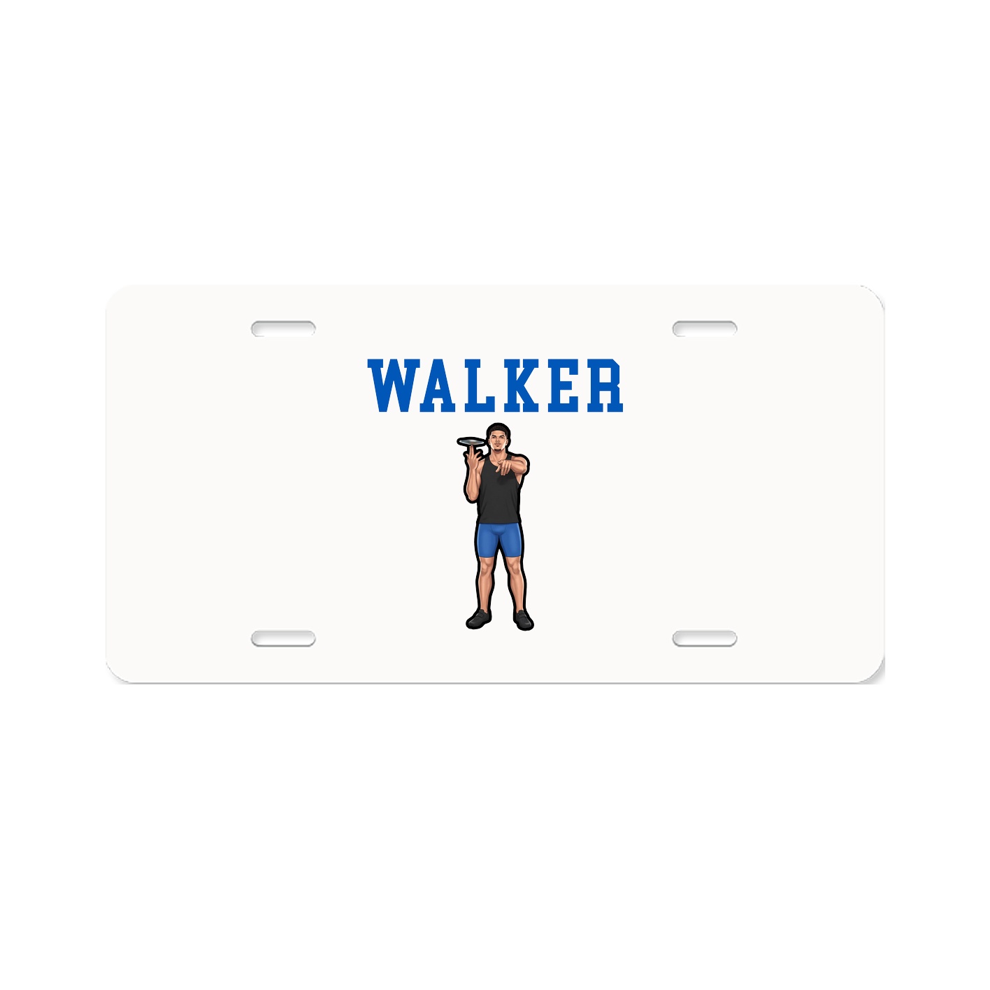 License Plate — Shirsey in Classic