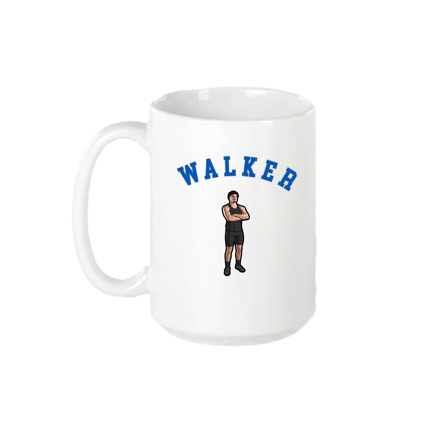15oz Coffee Mug — Shirsey Arch in White