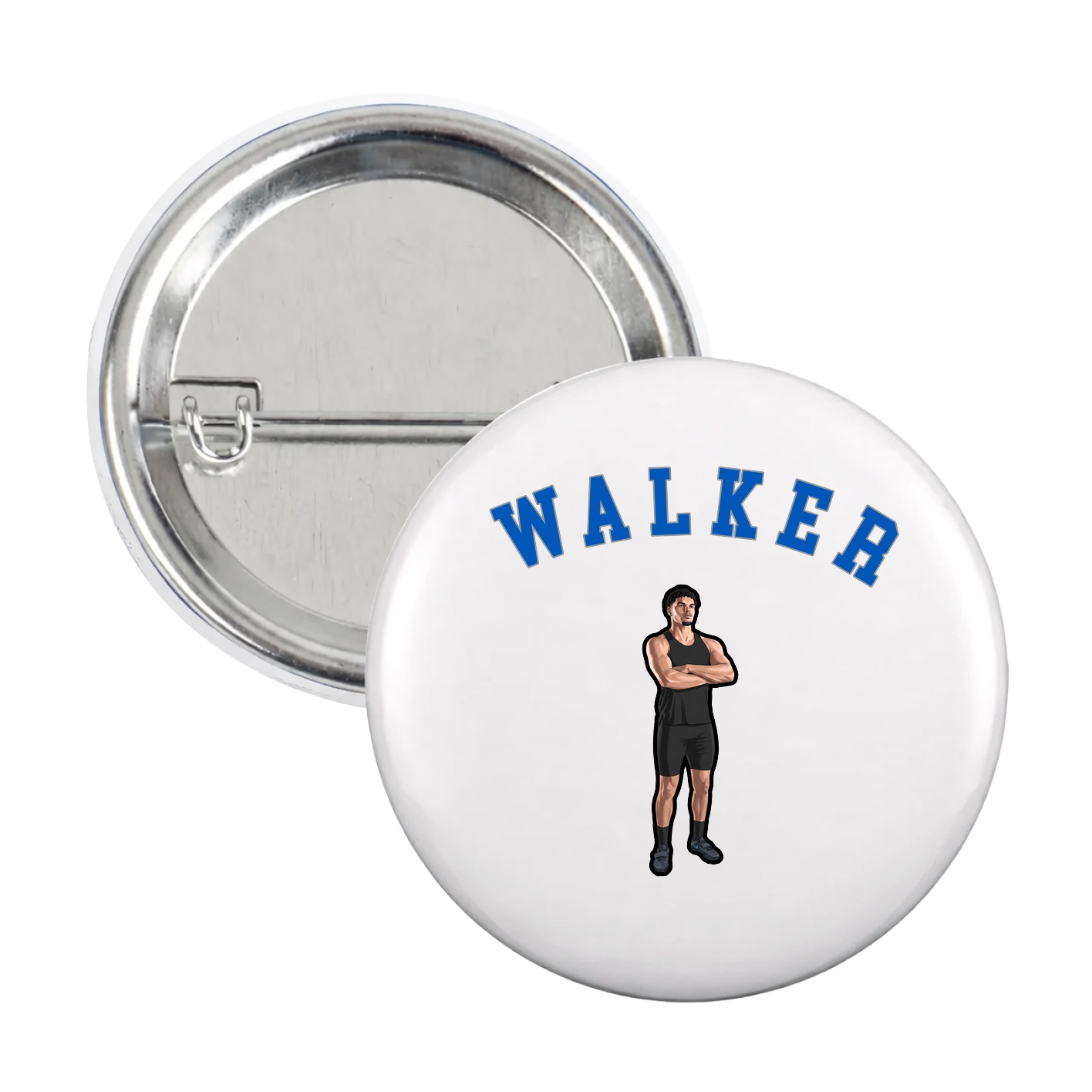 Game Day Button — Shirsey Arch in White