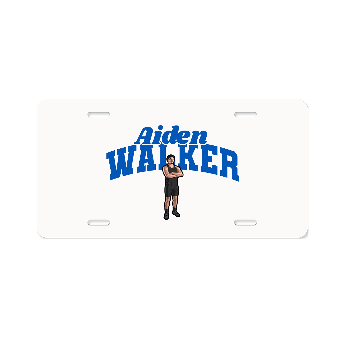 License Plate — Signature Arch in Classic