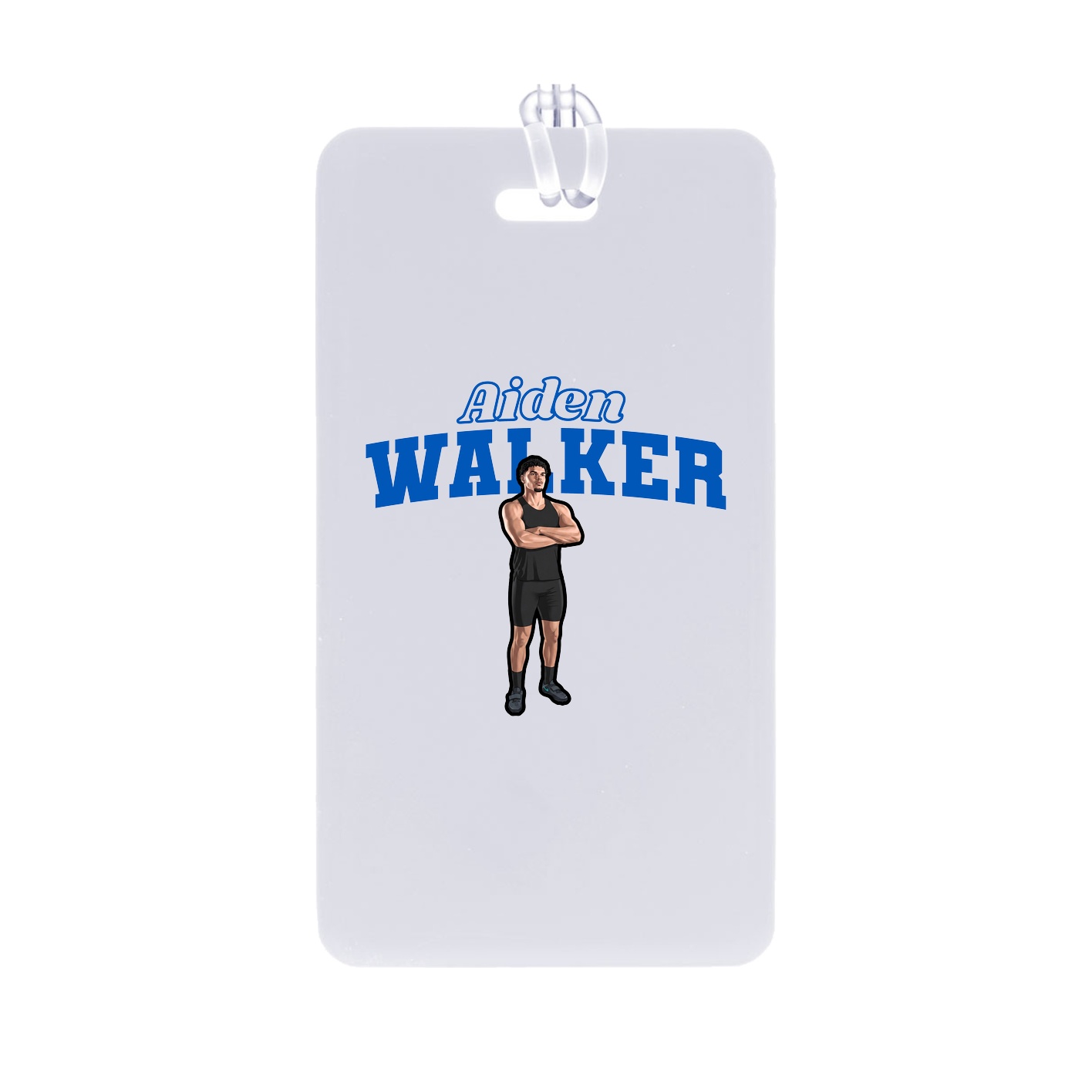 Bag Tag — Name Arch in Classic