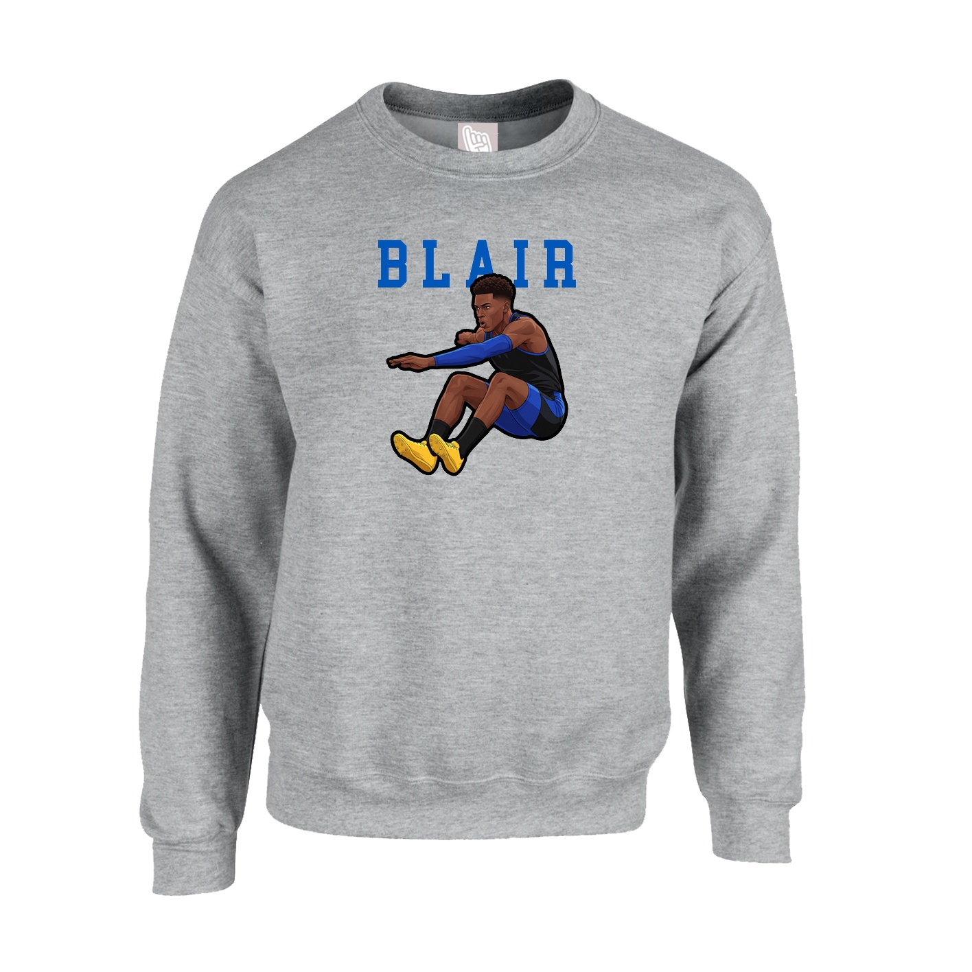 Fleece Crew — Shirsey in Grey