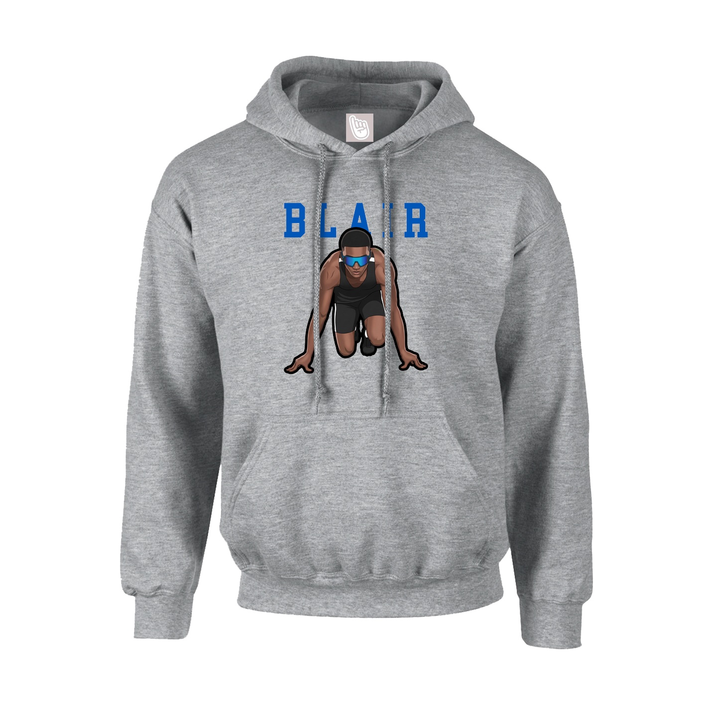 Hoodie — Shirsey in Grey