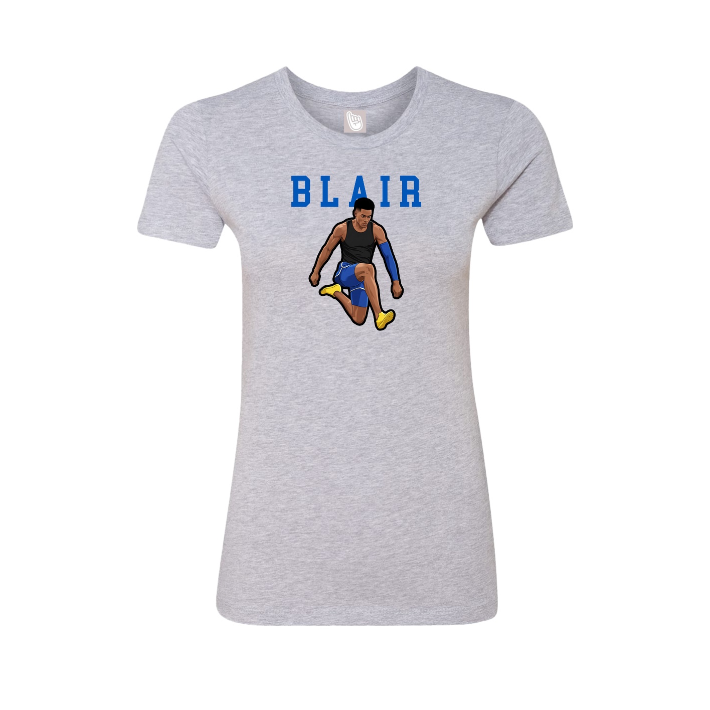 Fitted Women's Tee — Shirsey in Grey