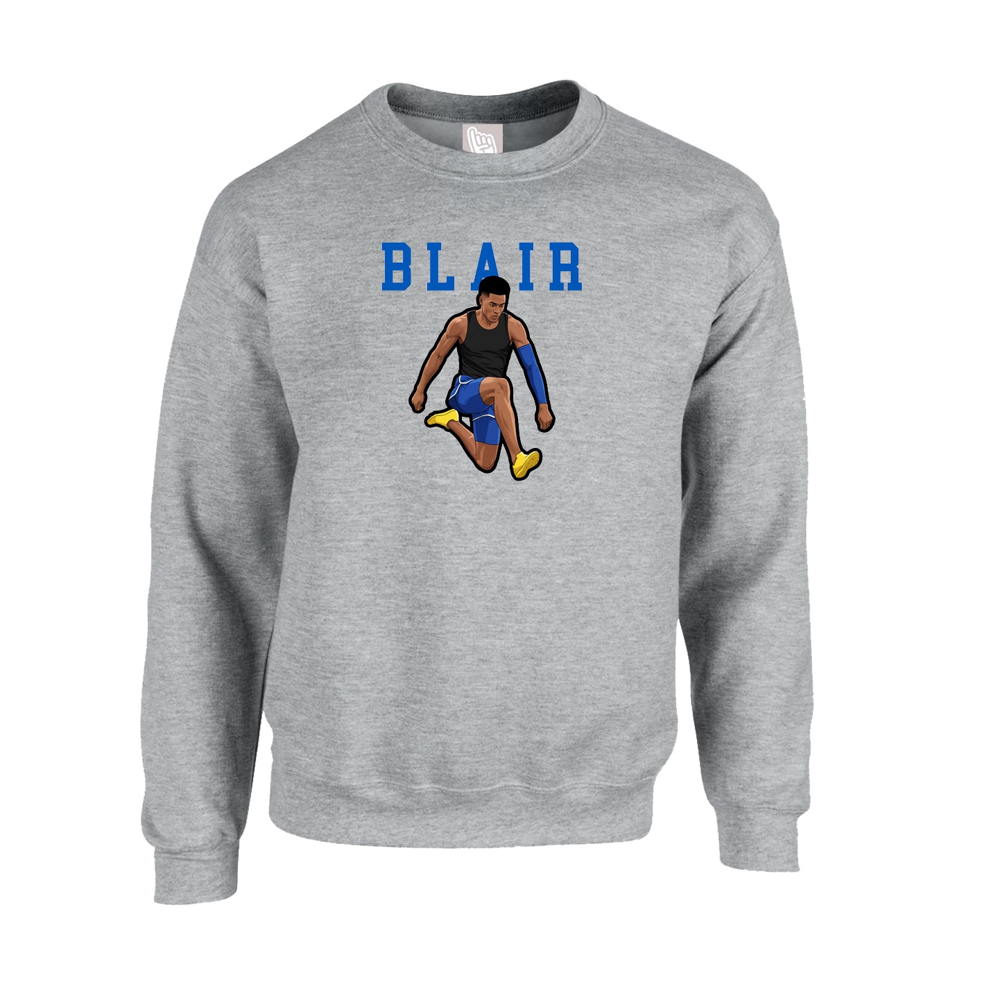 Fleece Crew — Shirsey in Grey