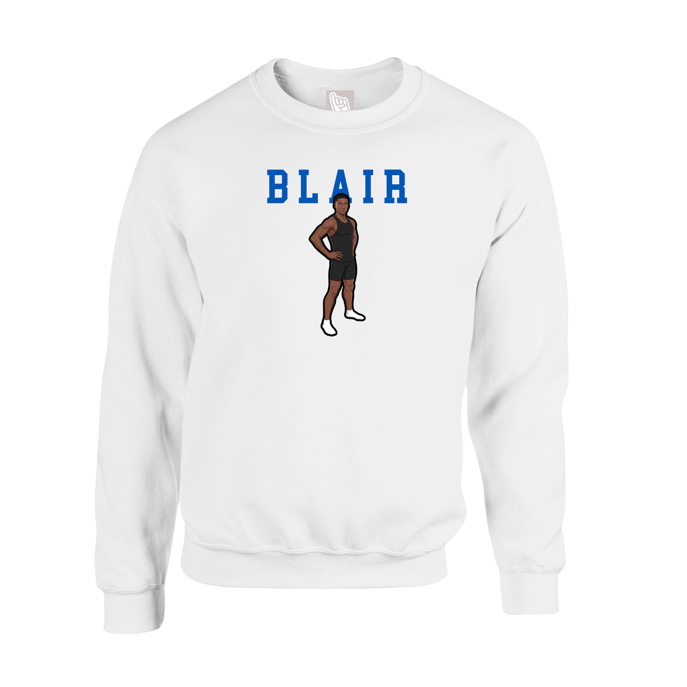 Fleece Crew — Shirsey in White